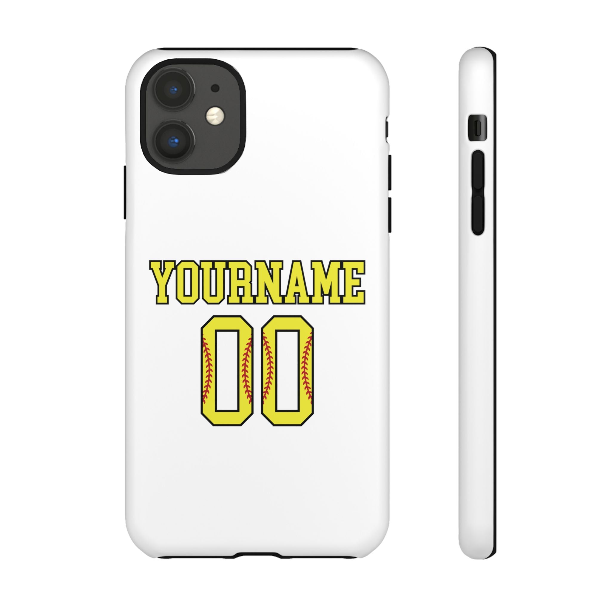 Personalized Softball Phone Case