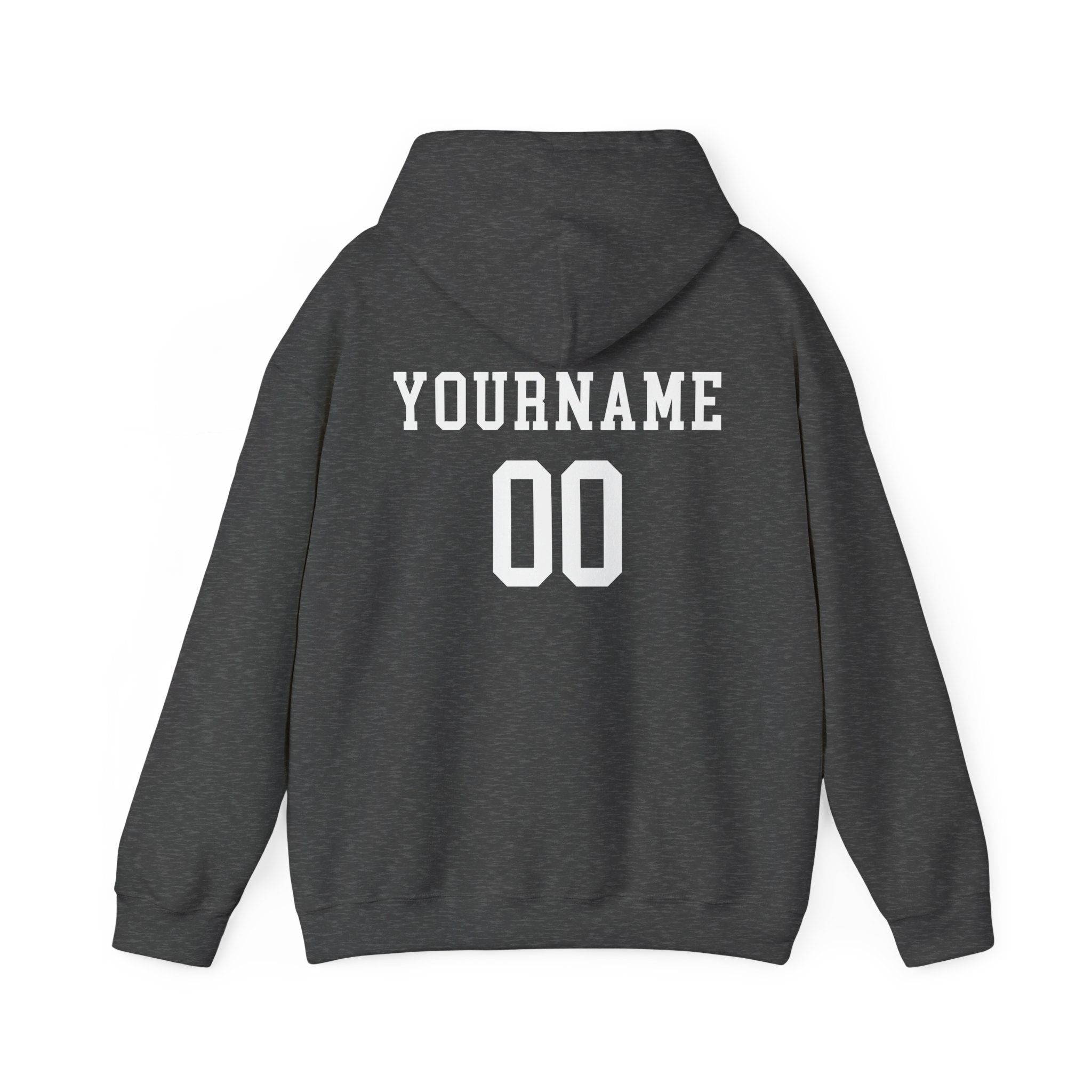 Custom Softball Team, Name & Number Hoodie