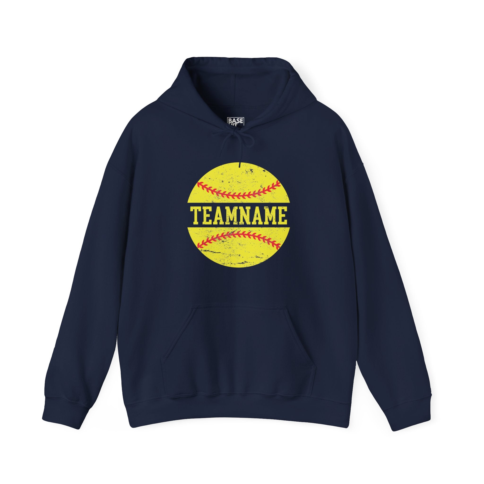 Custom Softball Team, Name & Number Hoodie