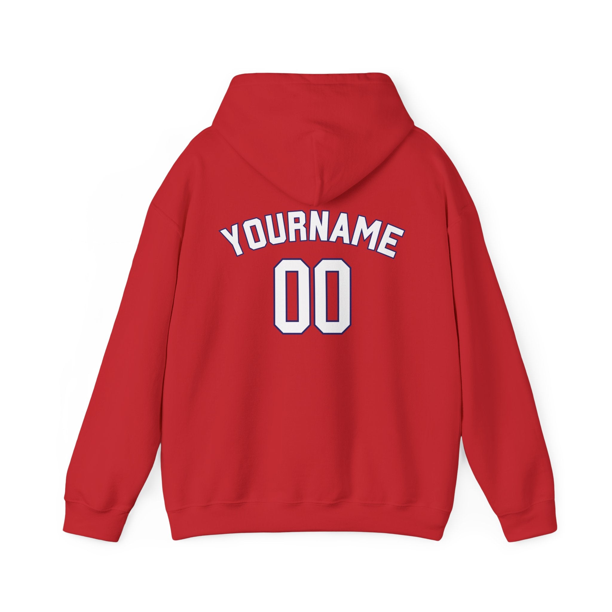 Baseball Custom Team, Name & Number Hoodie