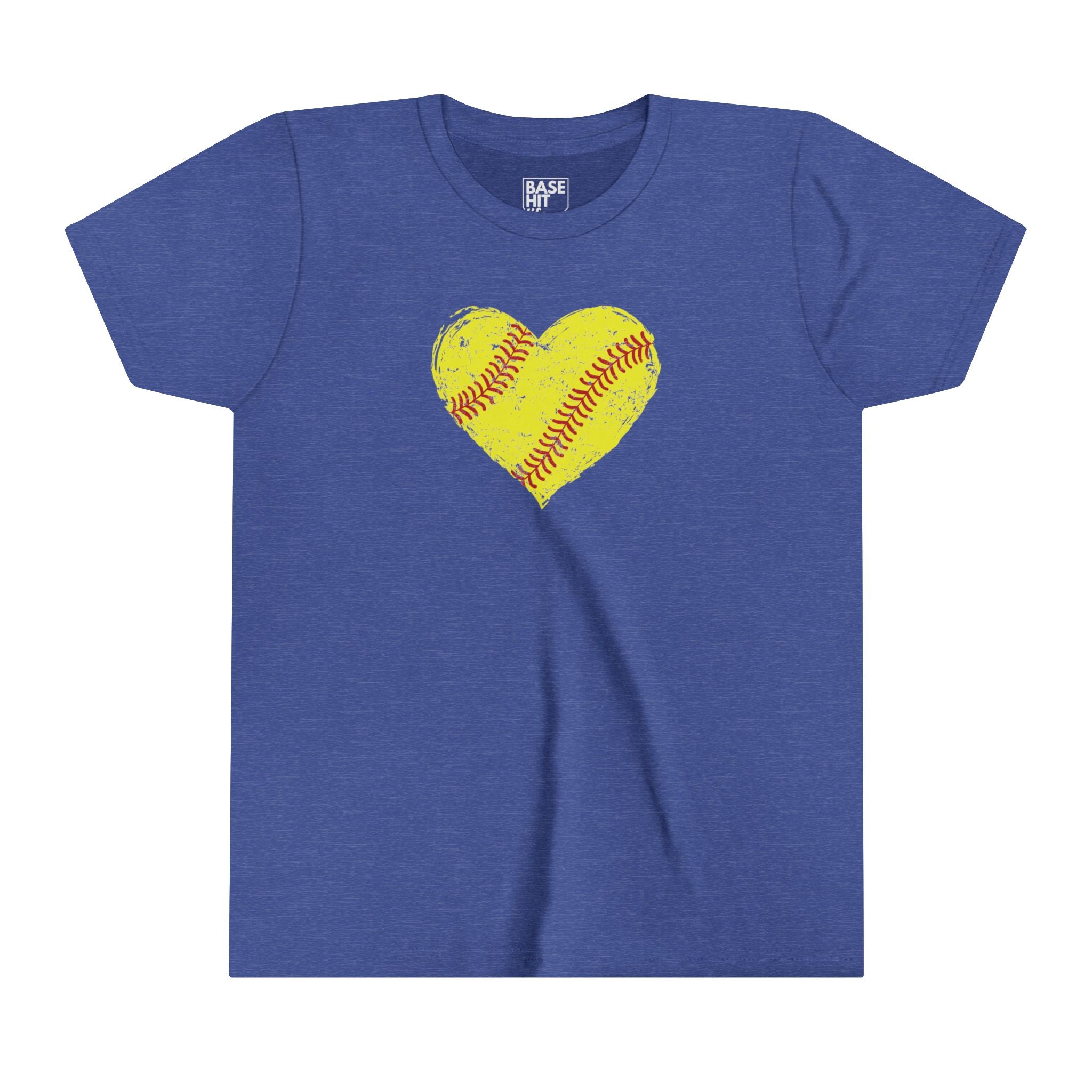 Youth Softball Heart T-Shirt