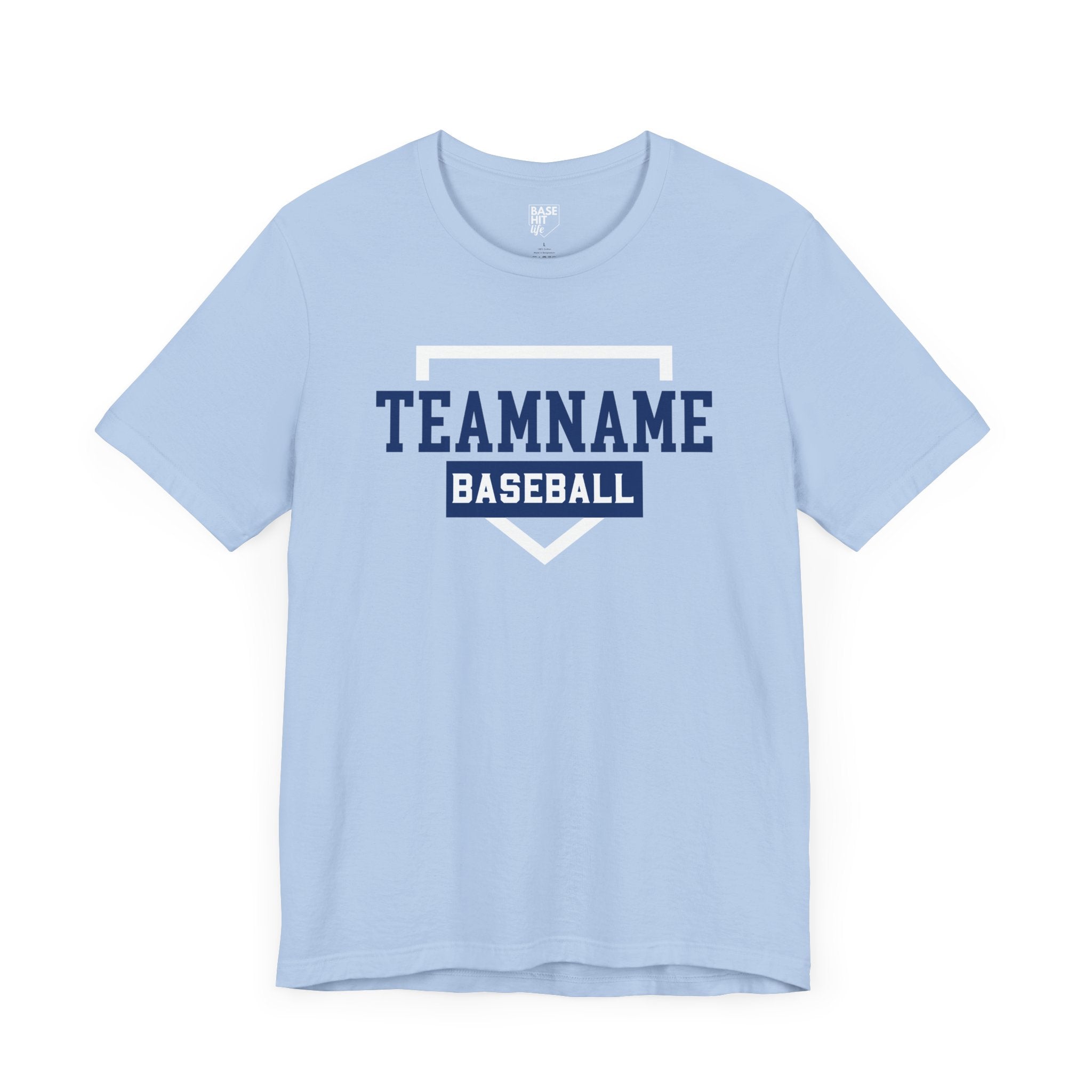 Custom Baseball Team, Name & Number T-Shirt