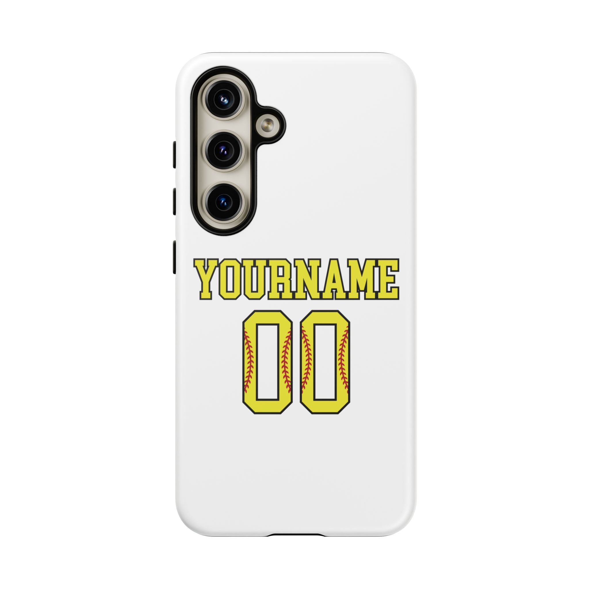 Personalized Softball Phone Case