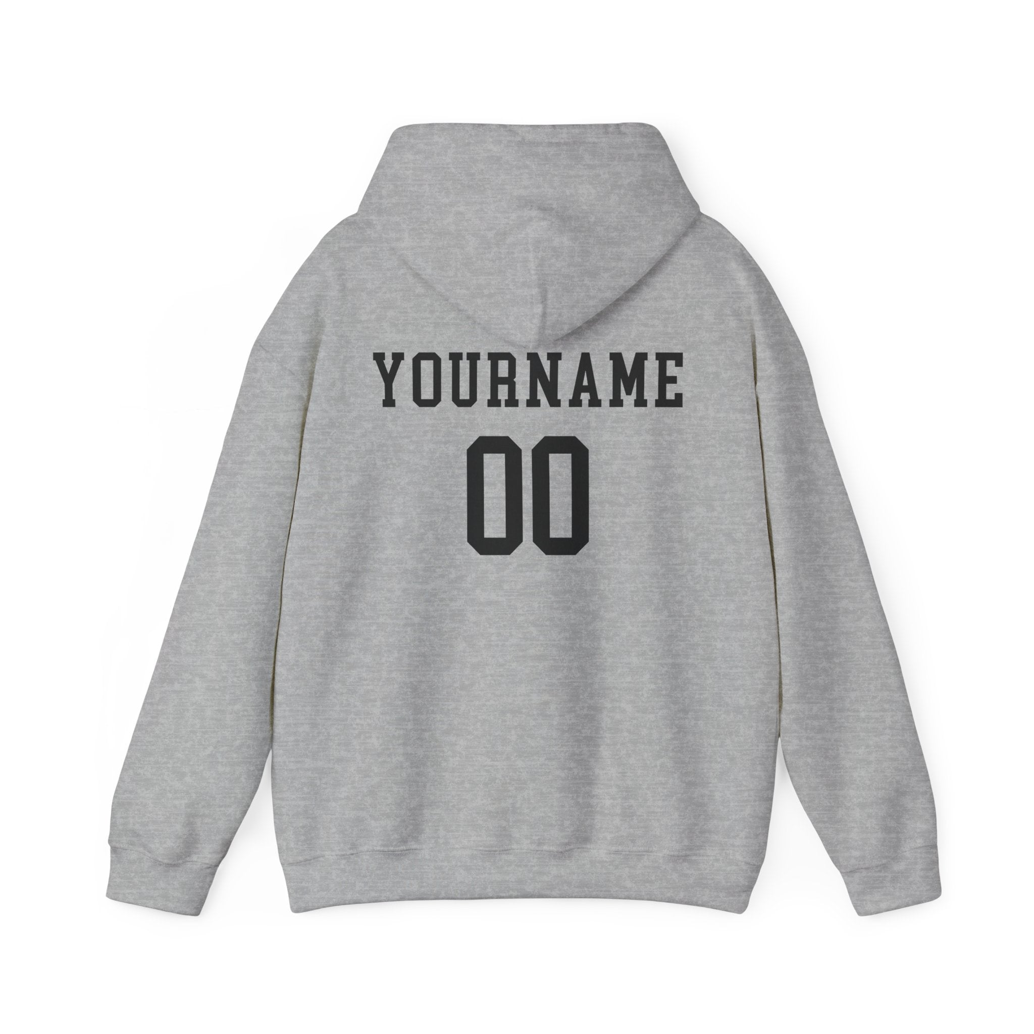 Custom Softball Team, Name & Number Hoodie