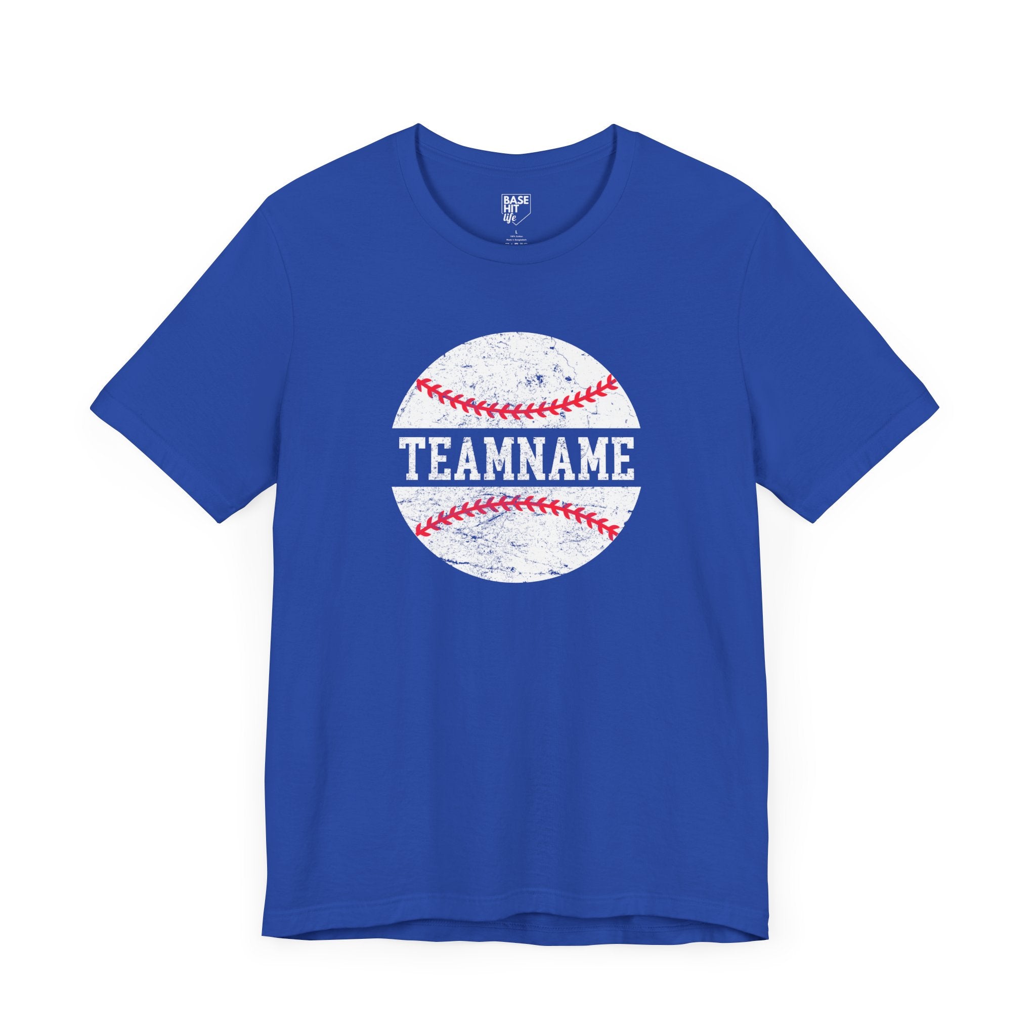 Custom Baseball Team, Name & Number T-Shirt