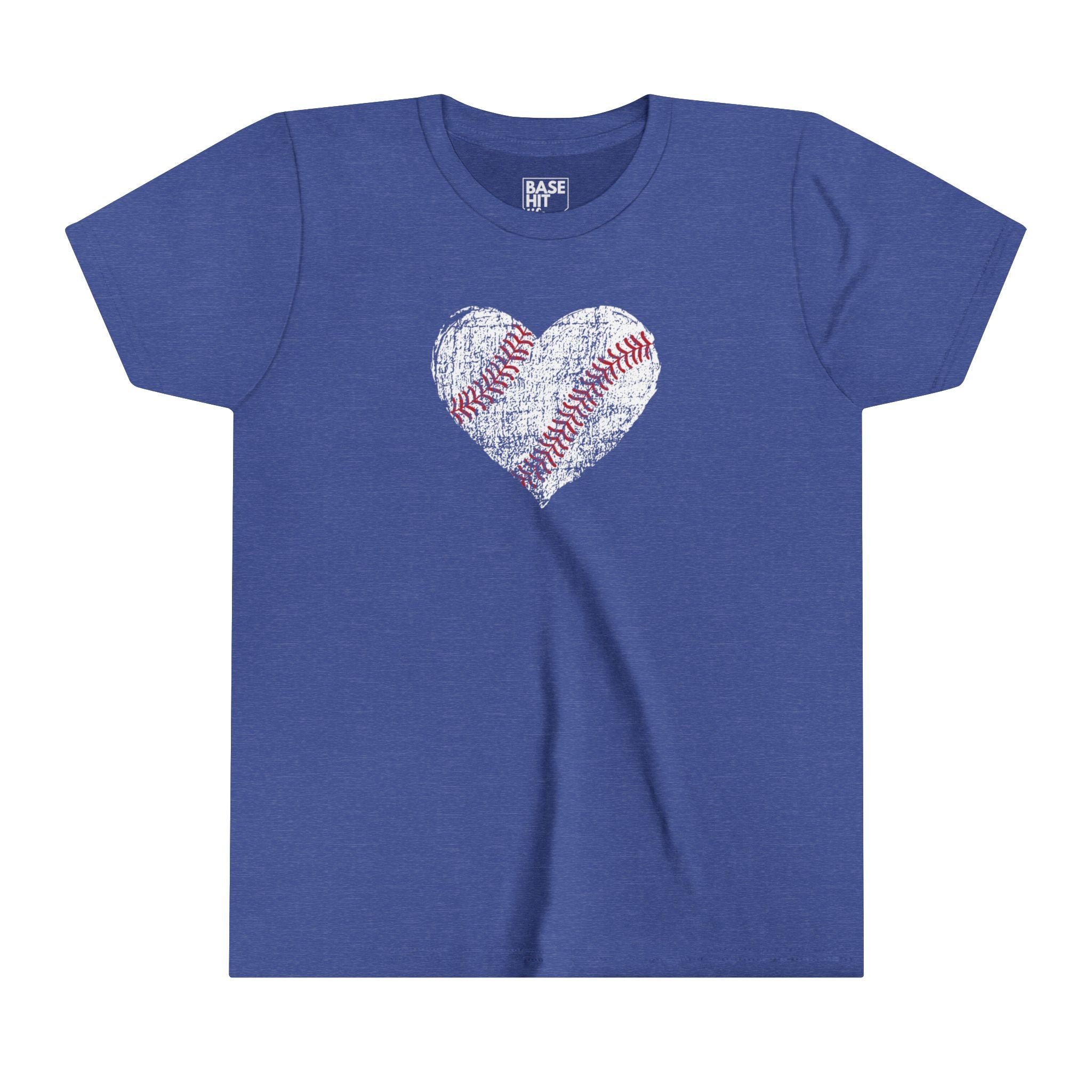 Youth Baseball Heart T-Shirt