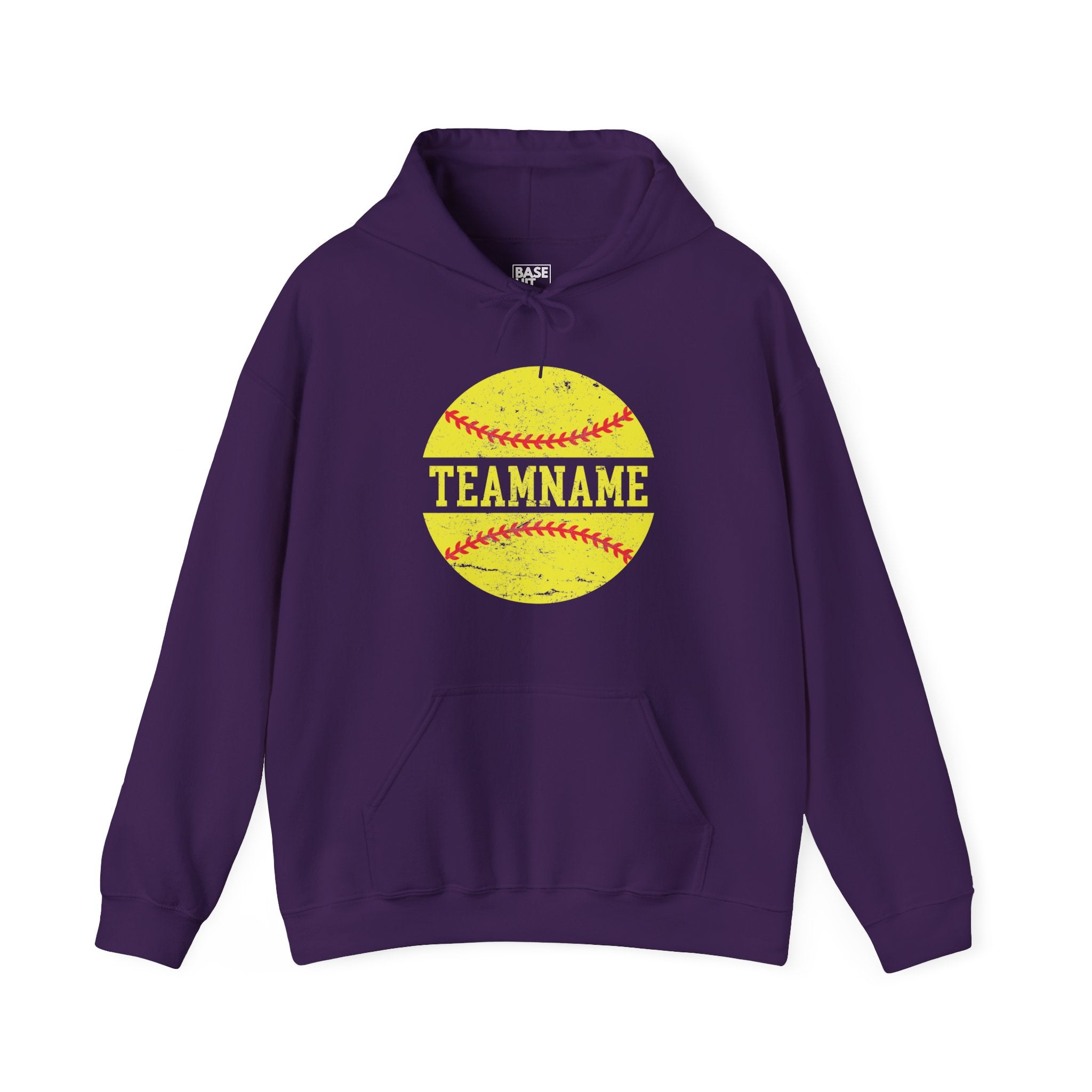 Custom Softball Team, Name & Number Hoodie