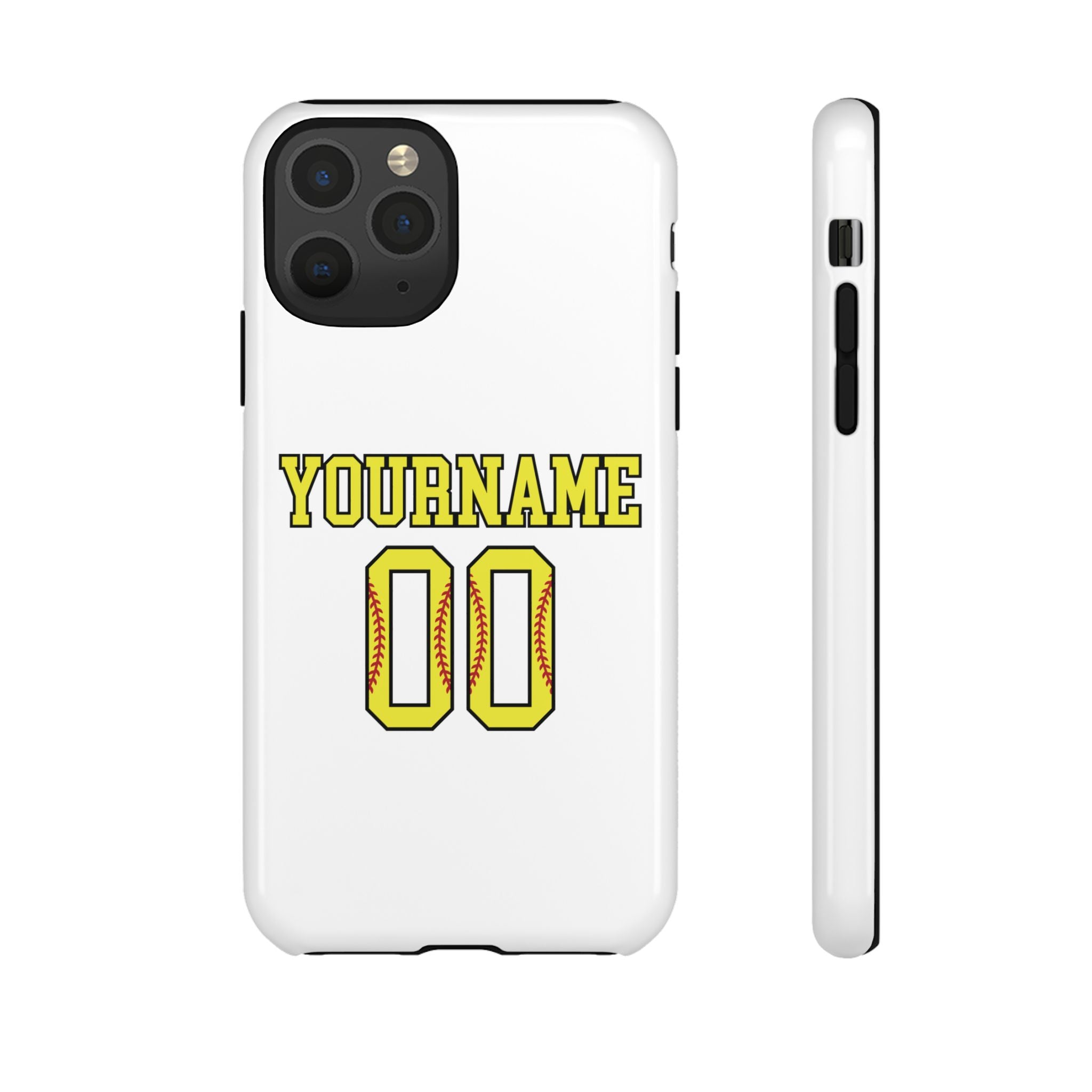 Personalized Softball Phone Case