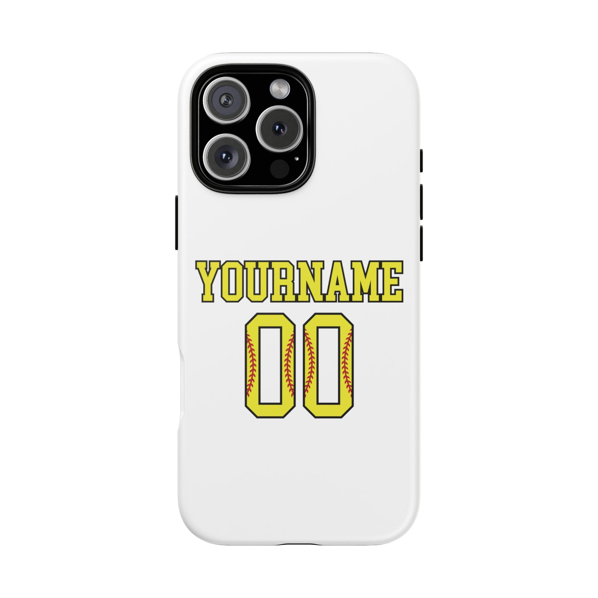 Personalized Softball Phone Case