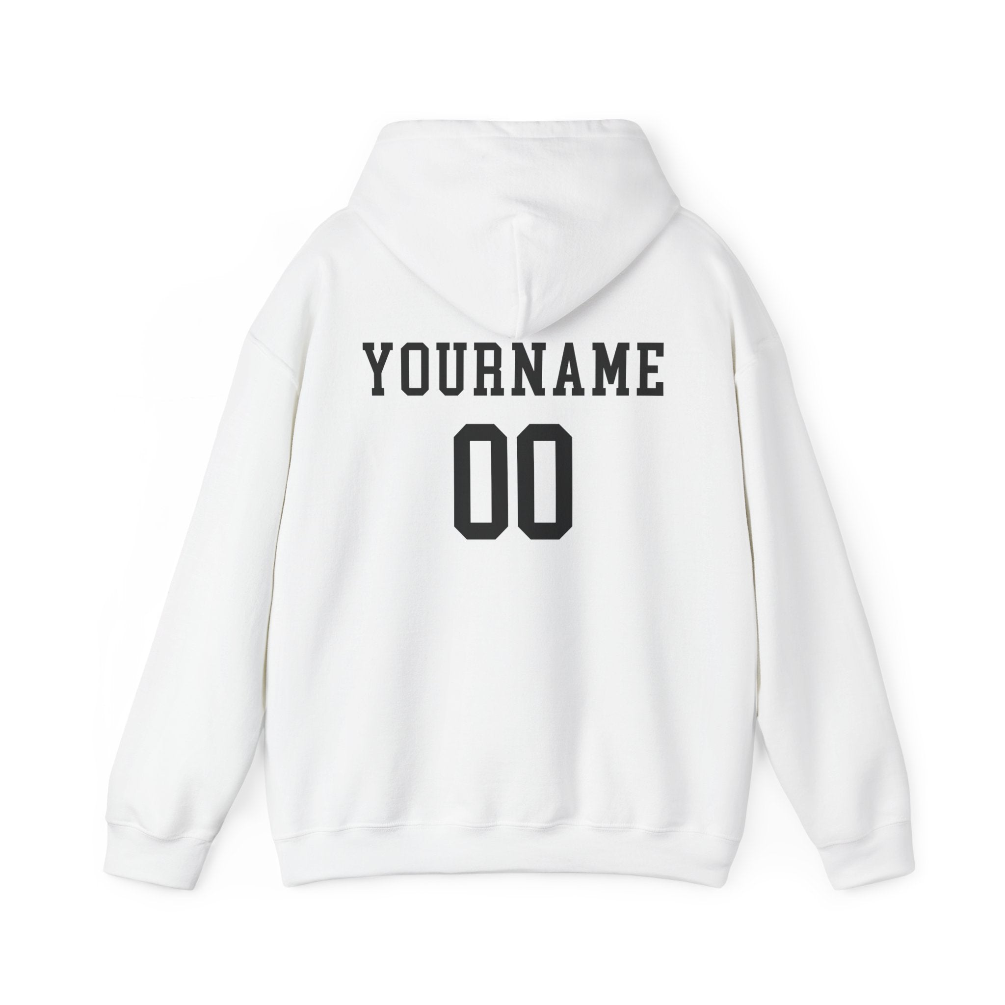 Custom Baseball Team, Name & Number Hoodie