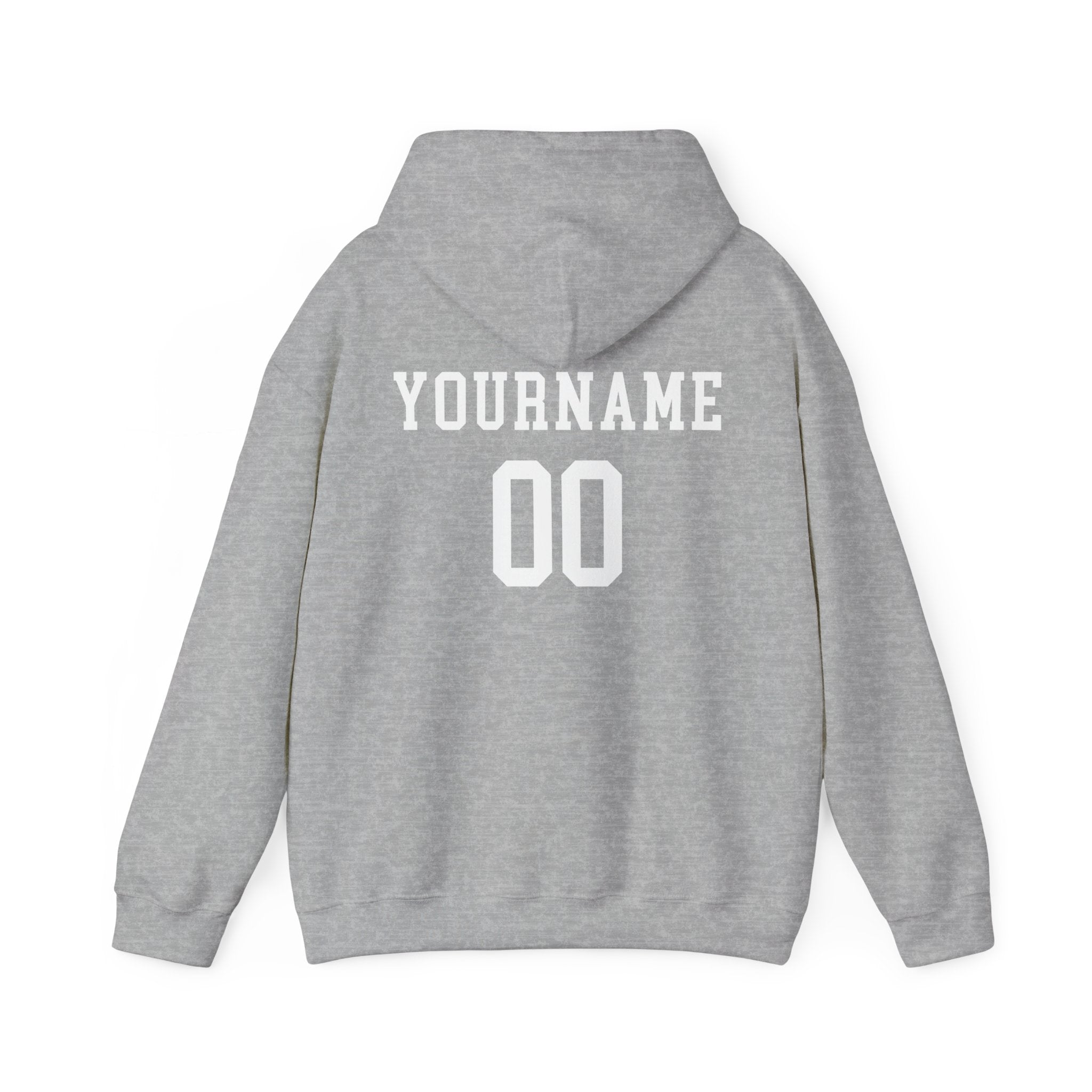 Custom Softball Team, Name & Number Hoodie