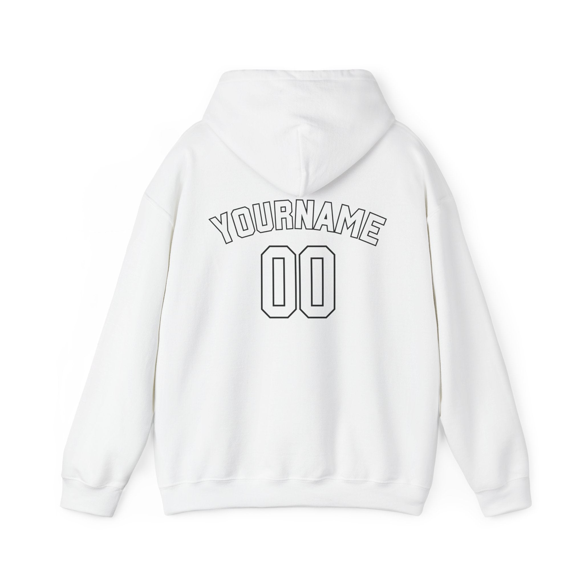 Baseball Custom Team, Name & Number Hoodie