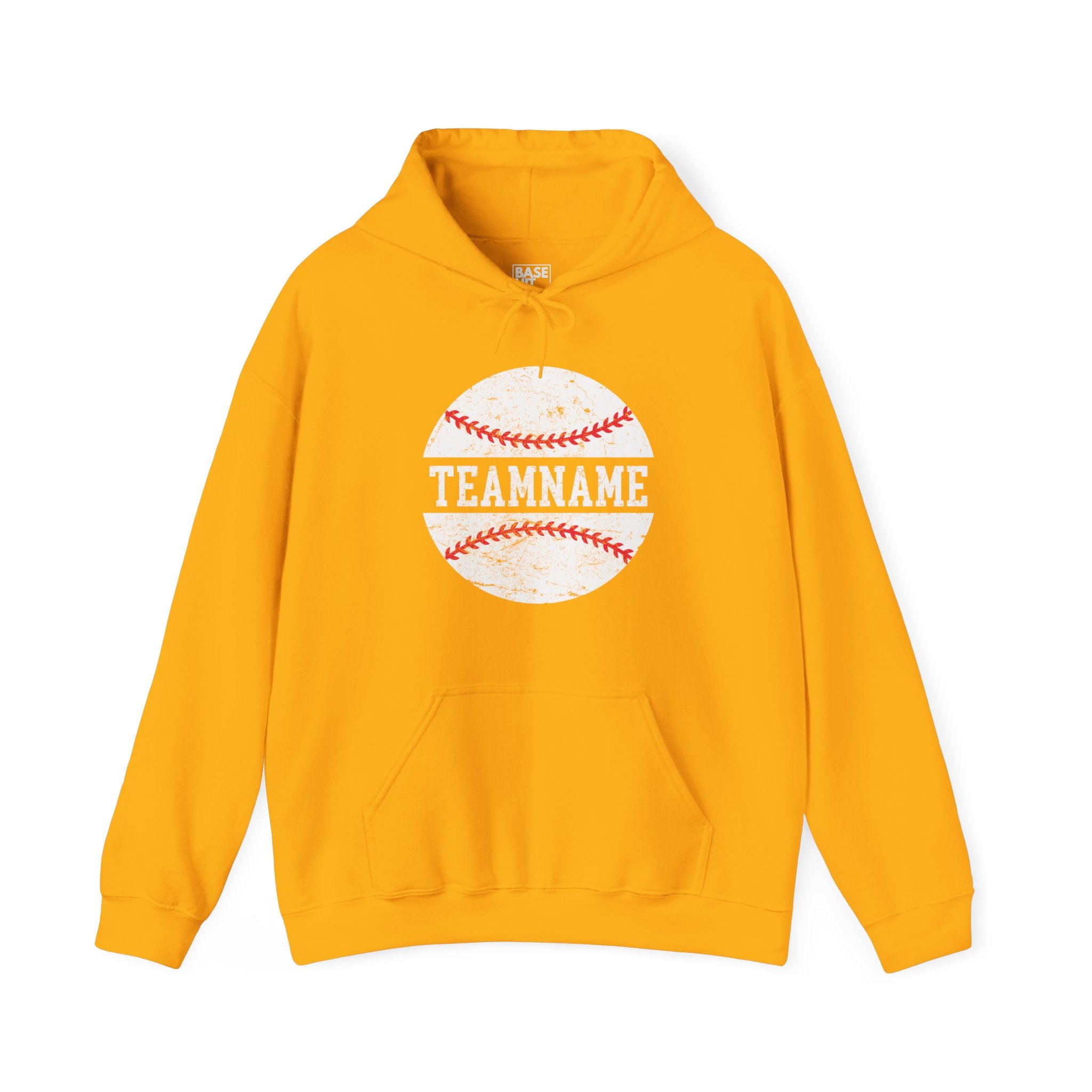 Custom Baseball Team, Name & Number Hoodie