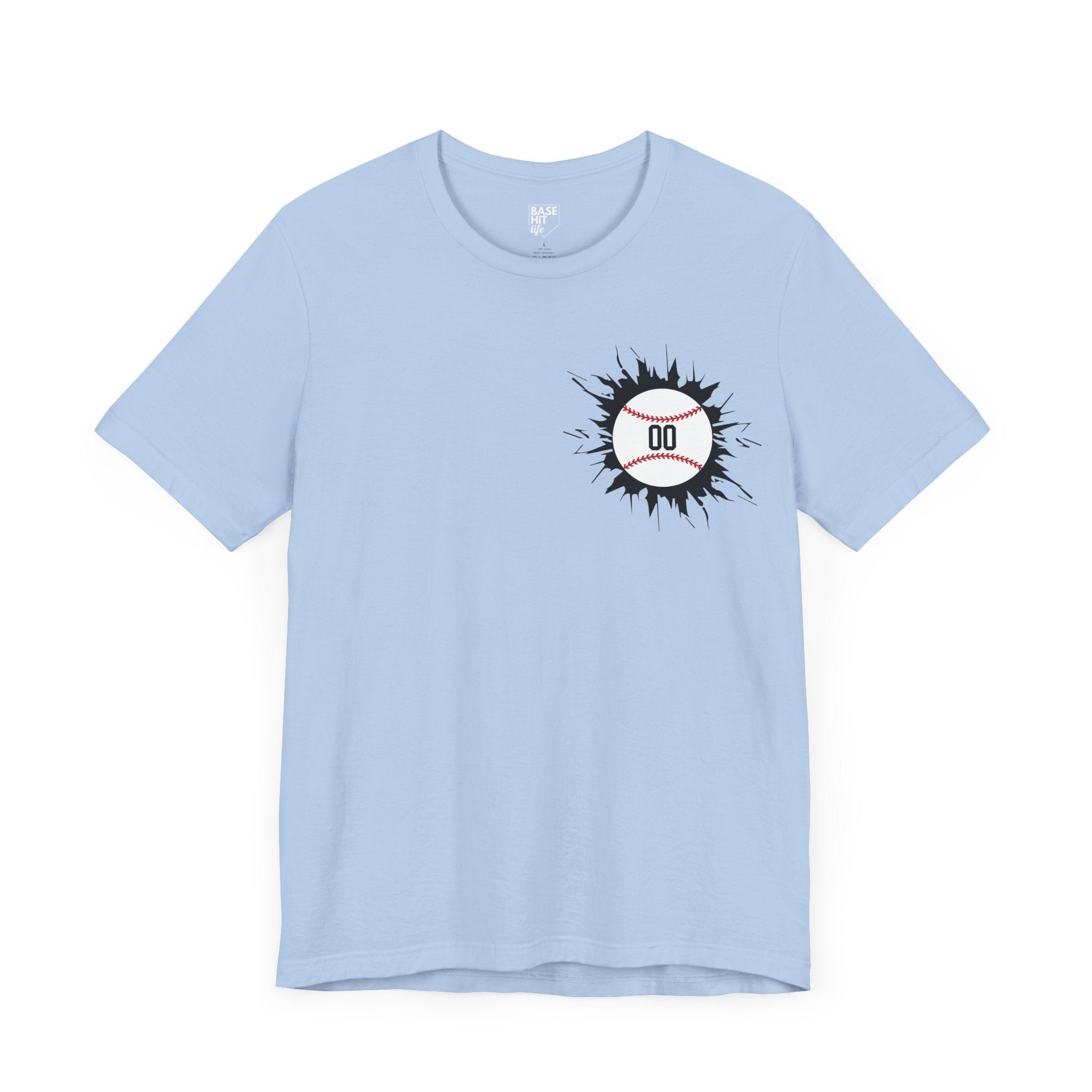 Custom Baseball Player Name & Number T-Shirt