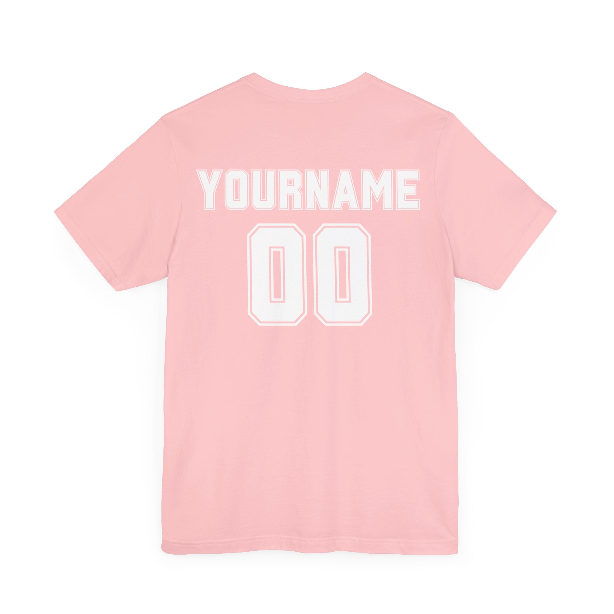 Custom Baseball-Softball Player Name and Number T-Shirt