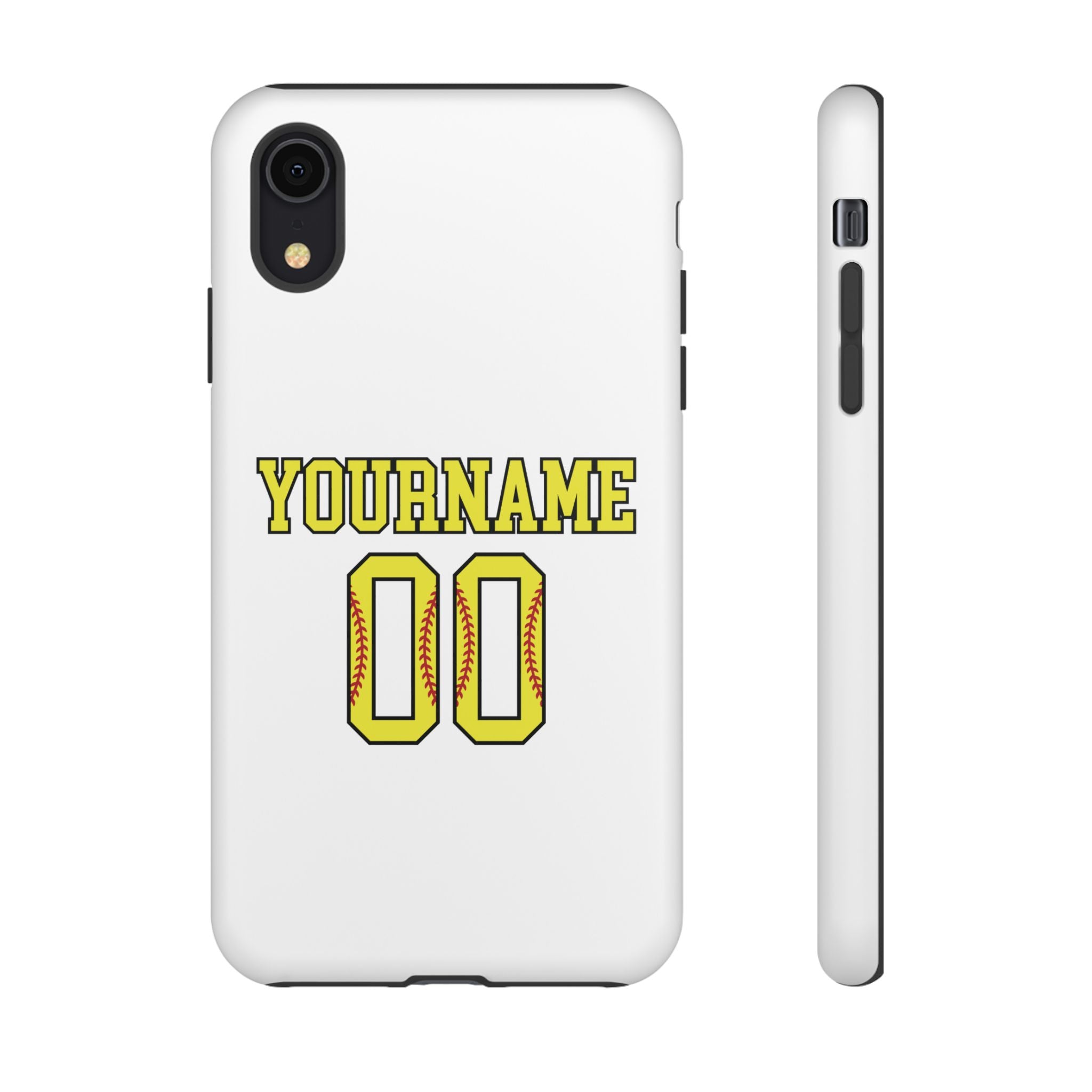 Personalized Softball Phone Case