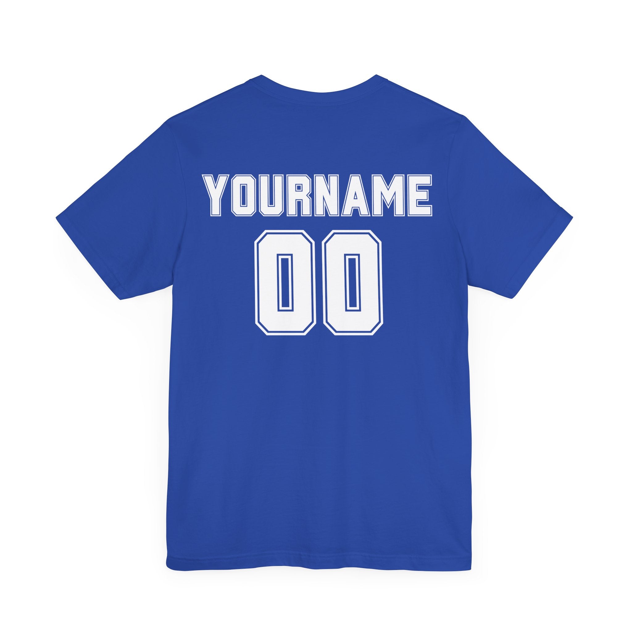 Custom Baseball-Softball Player Name and Number T-Shirt