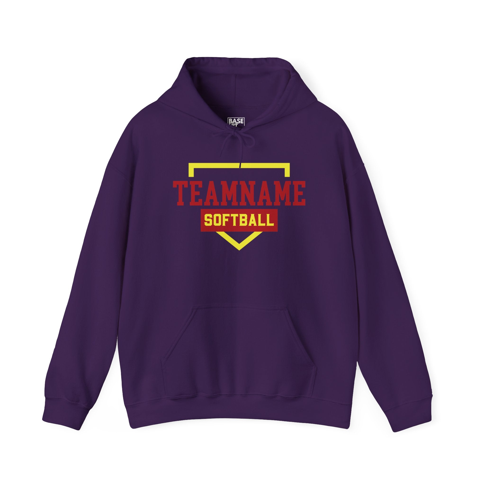 Custom Softball Team, Name & Number Hoodie