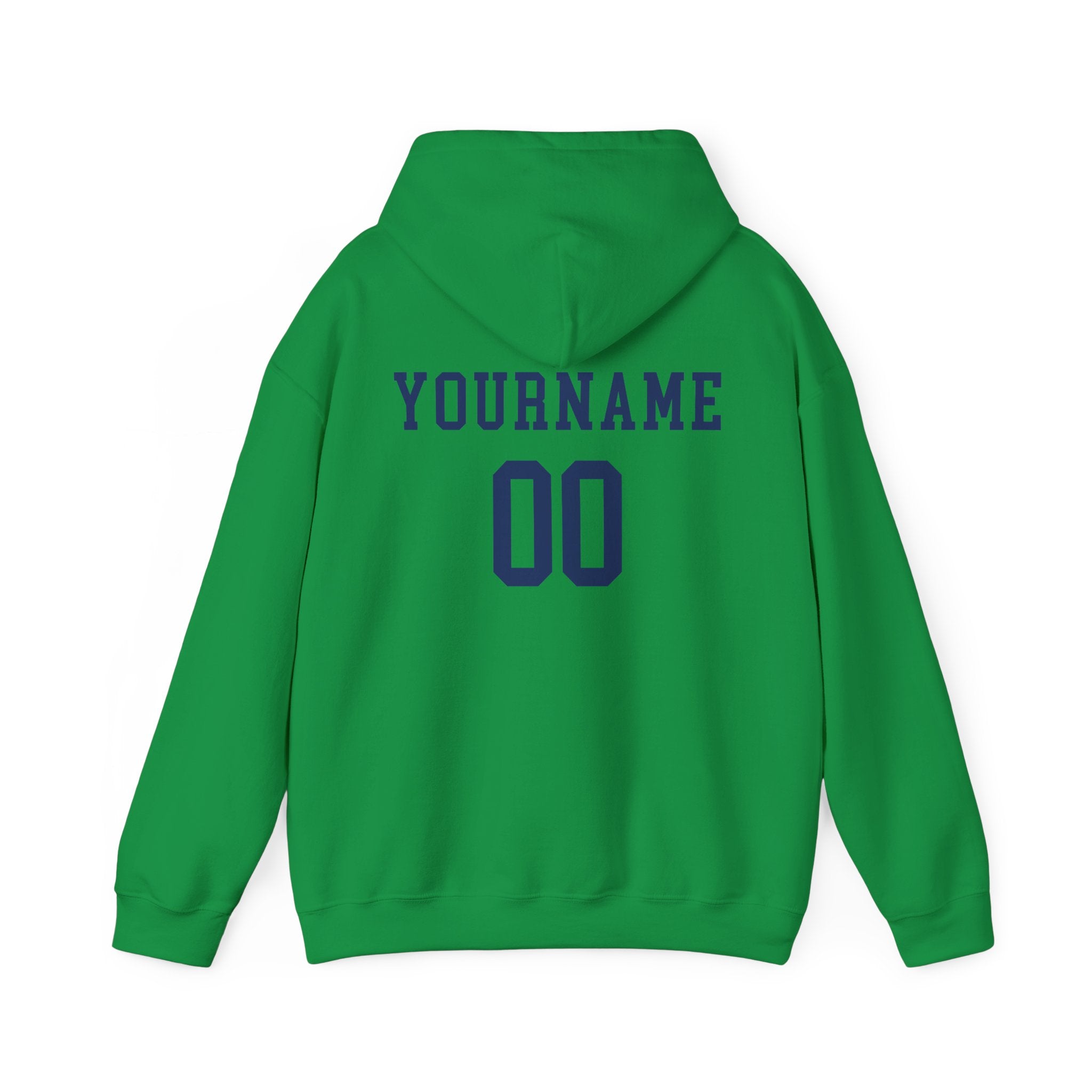 Custom Baseball Team, Name & Number Hoodie