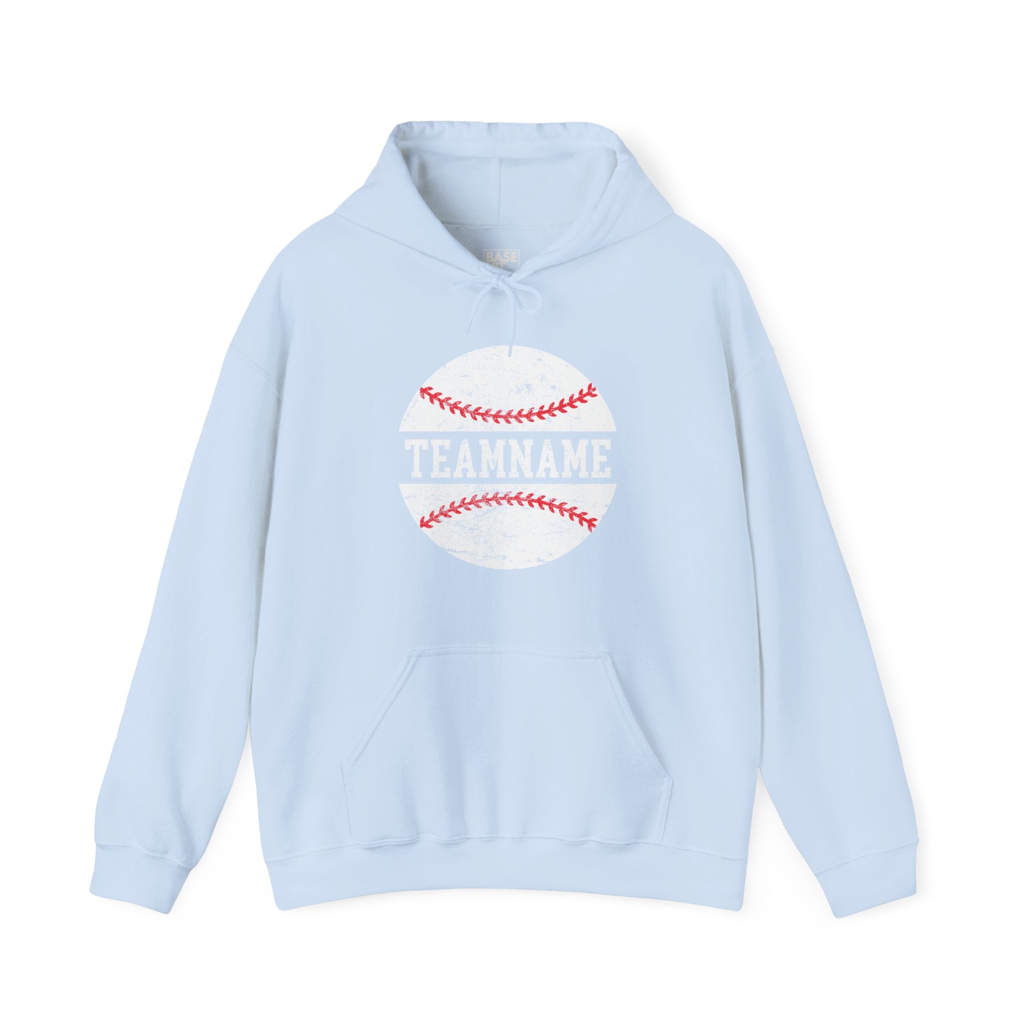 Custom Baseball Team, Name & Number Hoodie