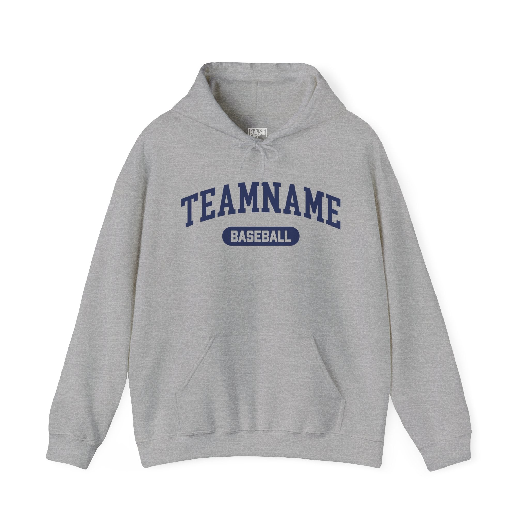 Custom Baseball Team, Name & Number Hoodie
