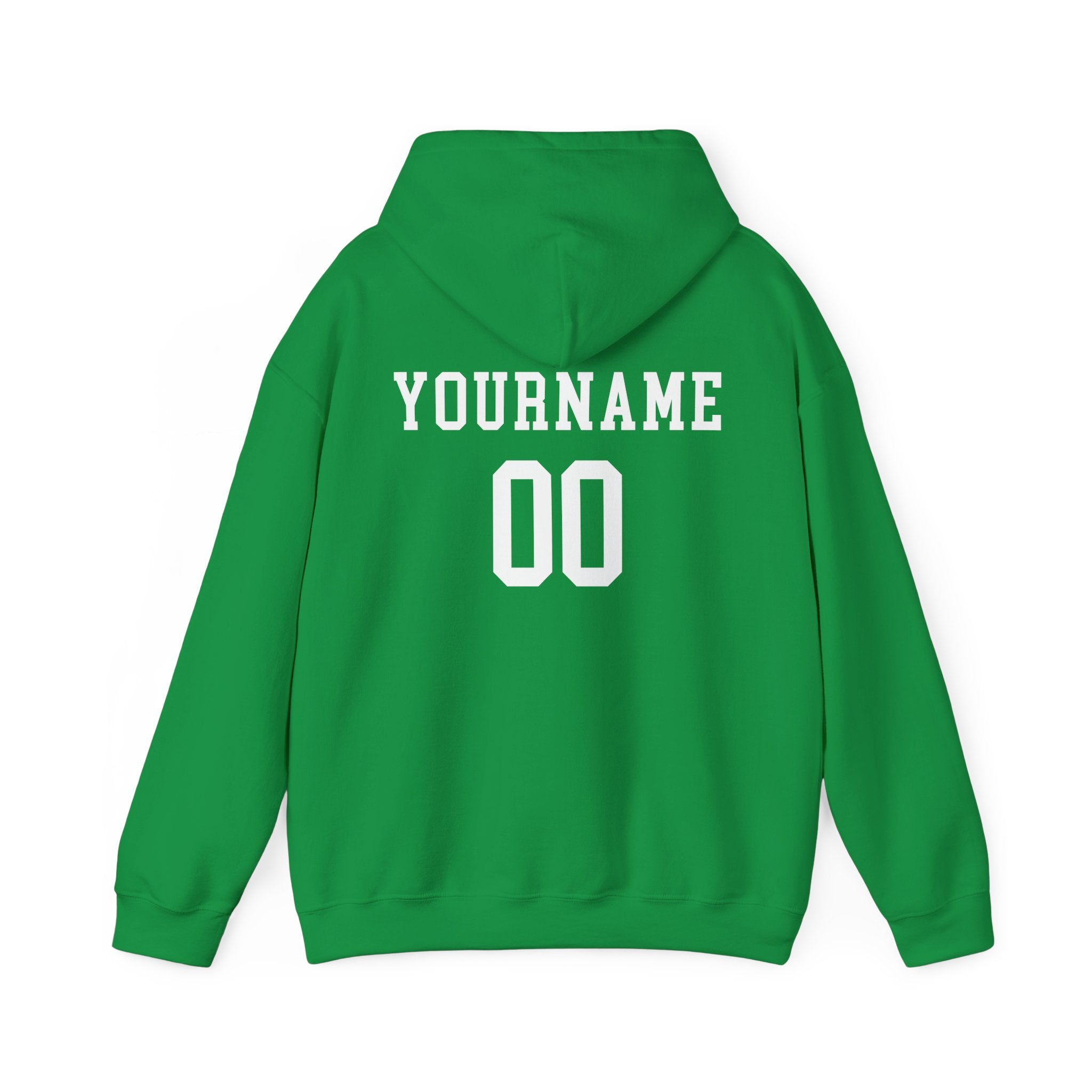 Custom Baseball Team, Name & Number Hoodie