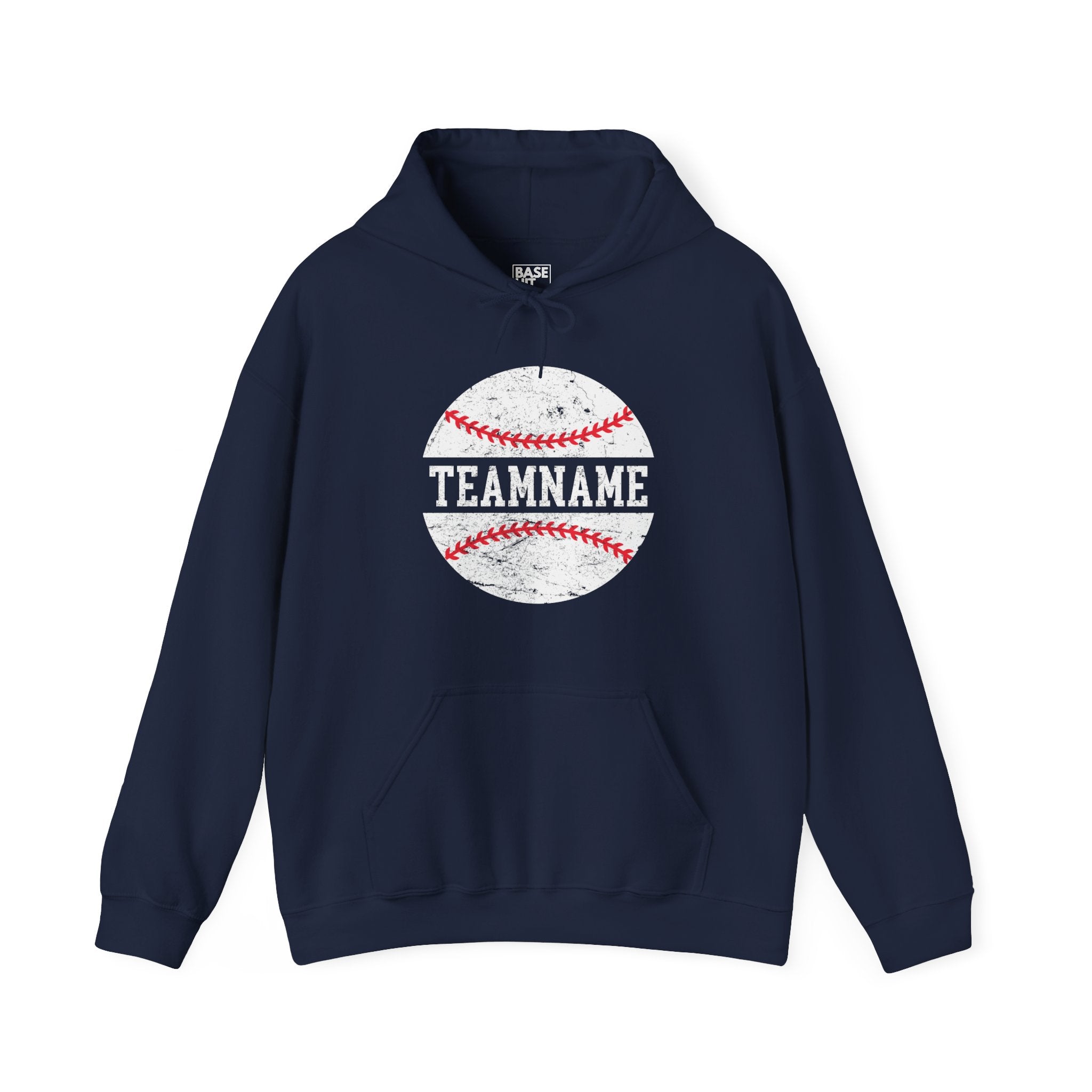 Custom Baseball Team, Name & Number Hoodie