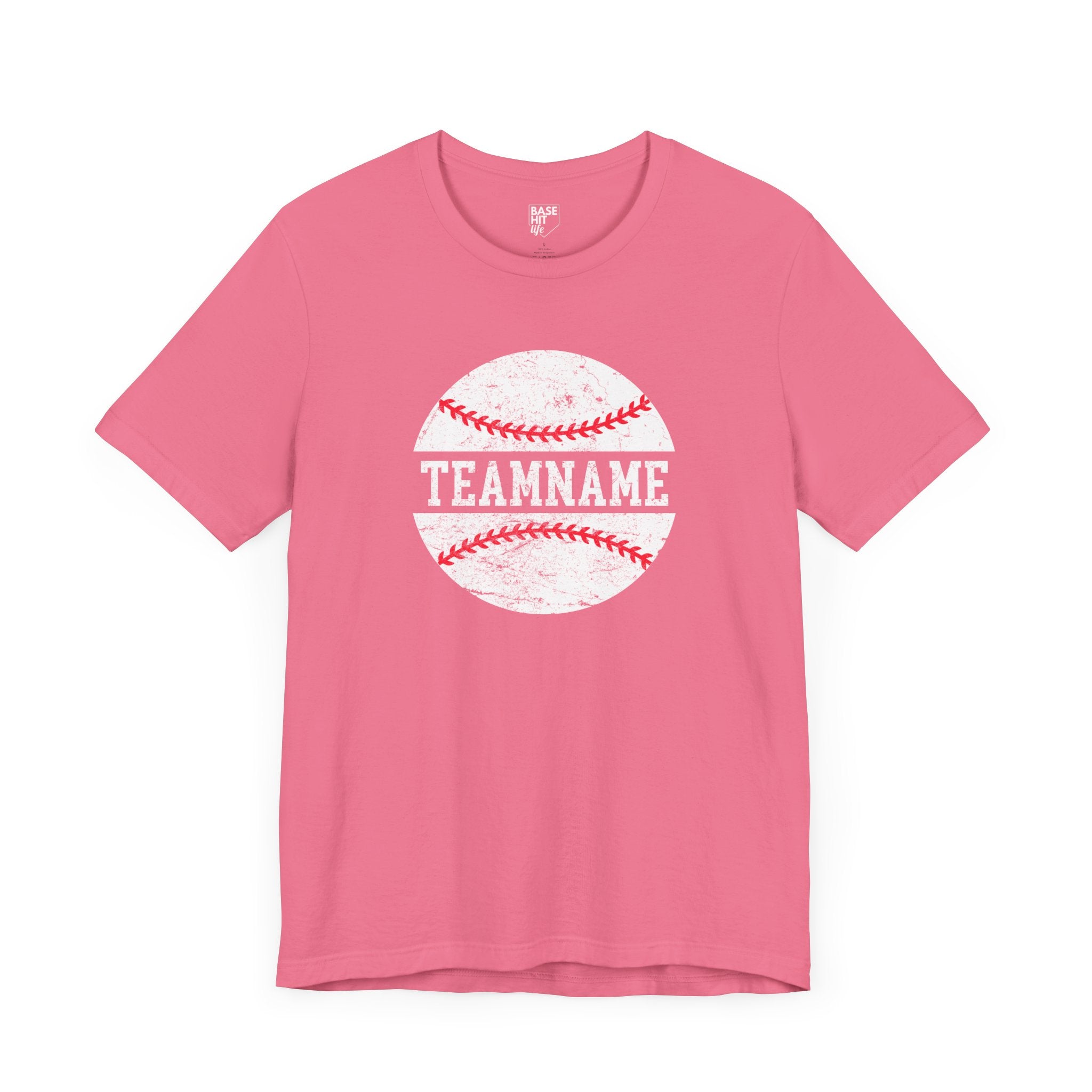 Custom Baseball Team, Name & Number T-Shirt