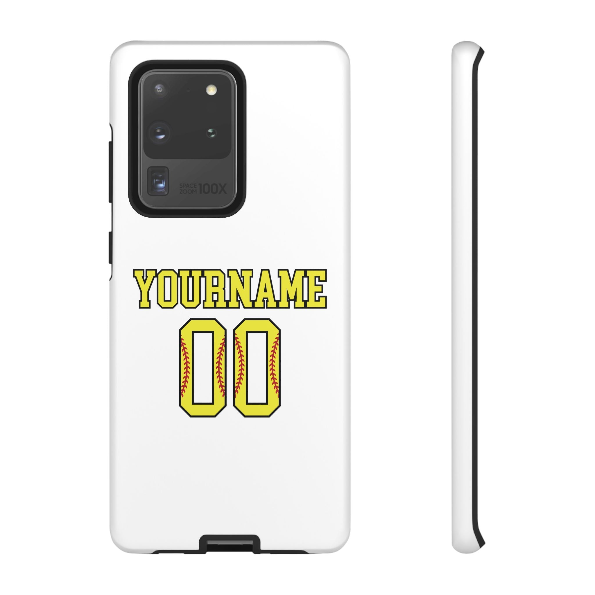 Personalized Softball Phone Case
