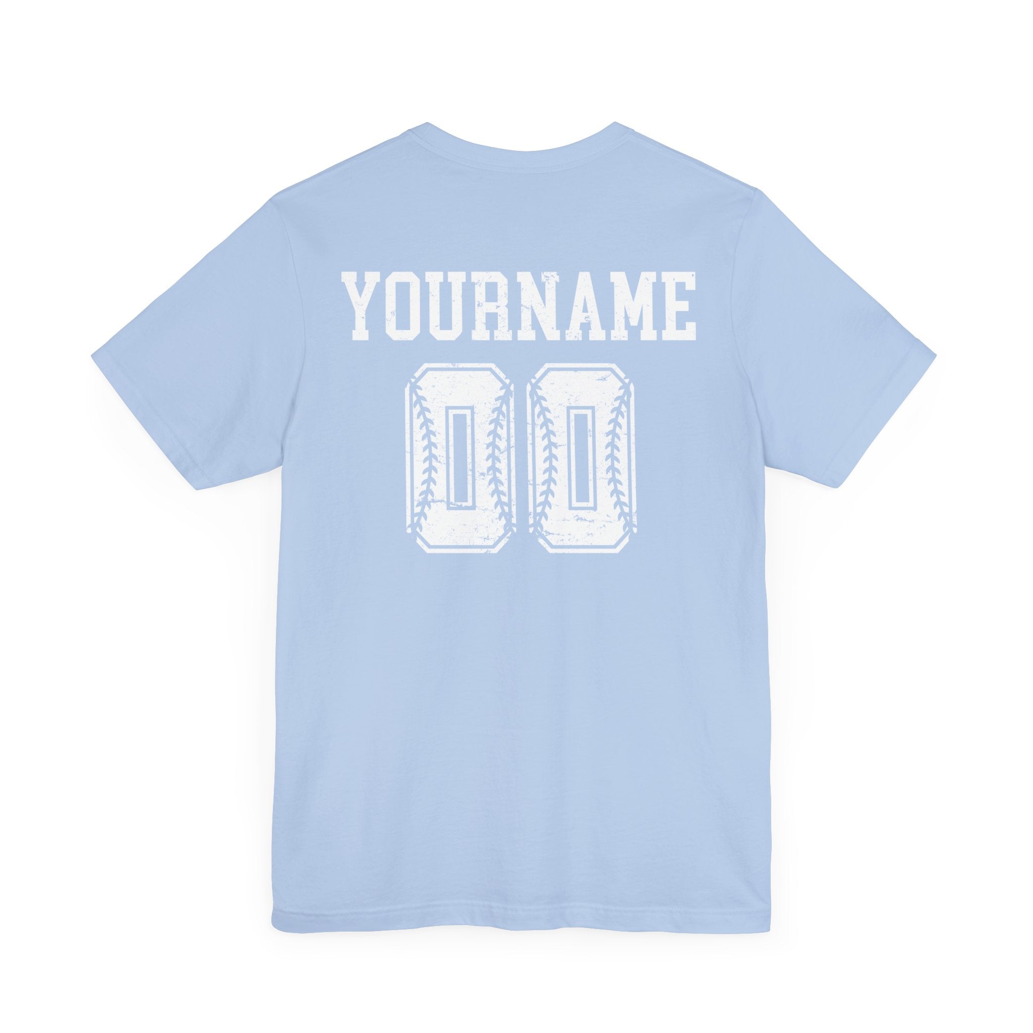 Custom Baseball Team, Name & Number T-Shirt