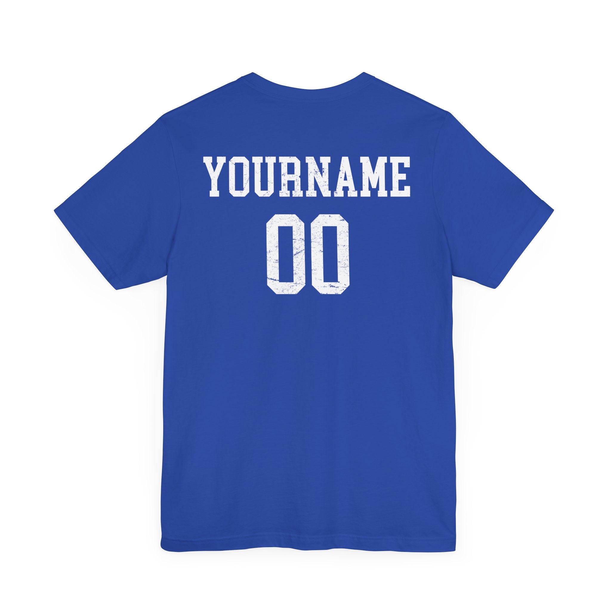 Custom Softball Player Name & Number T-Shirt