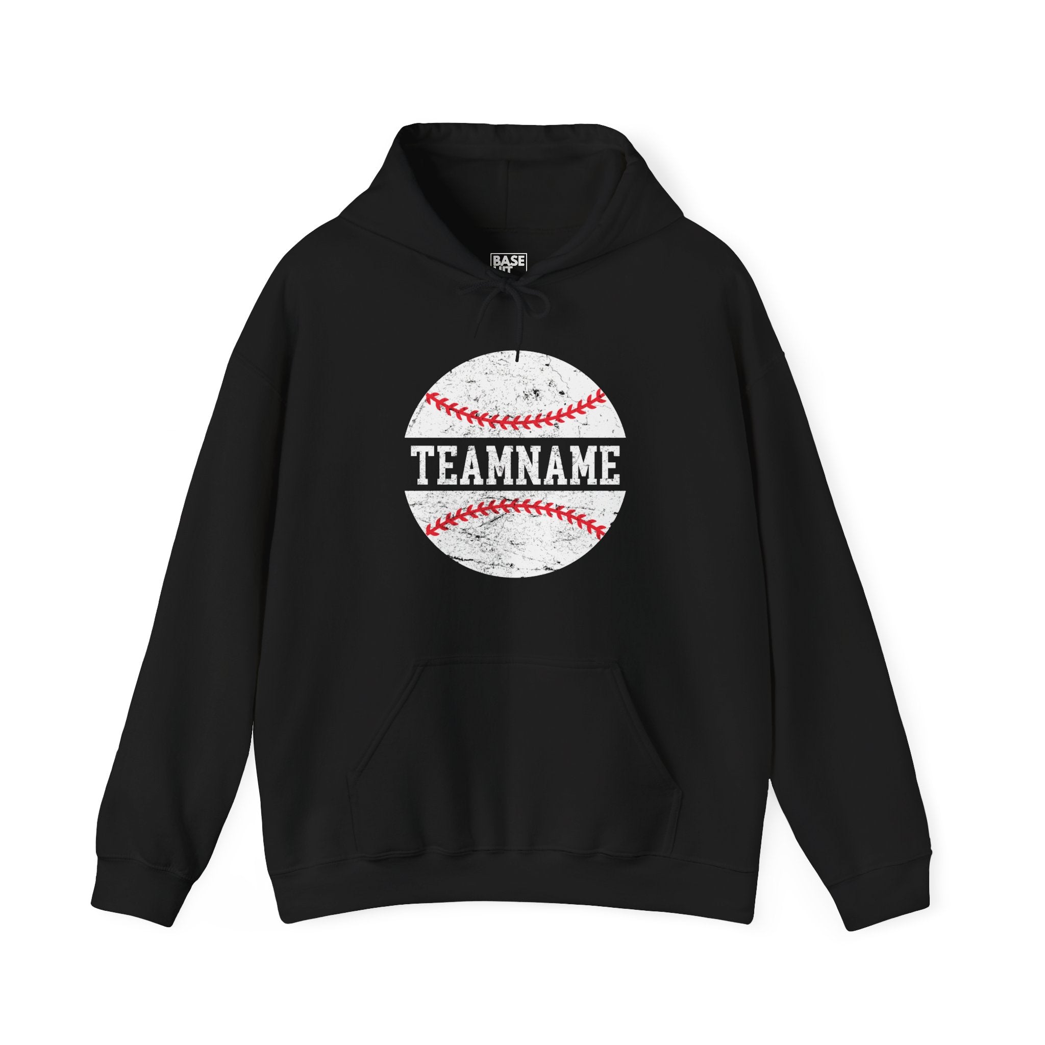 Custom Baseball Team, Name & Number Hoodie