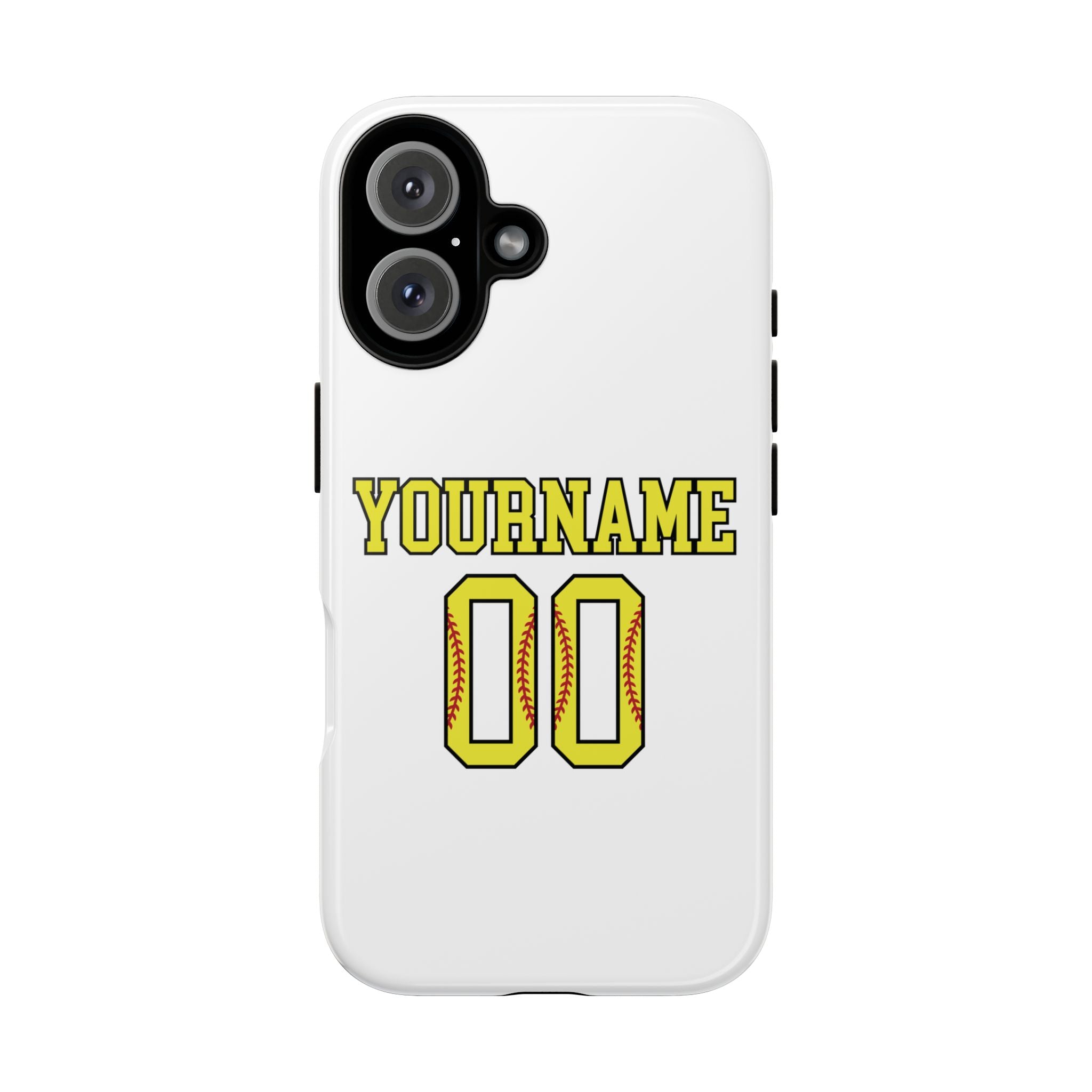 Personalized Softball Phone Case