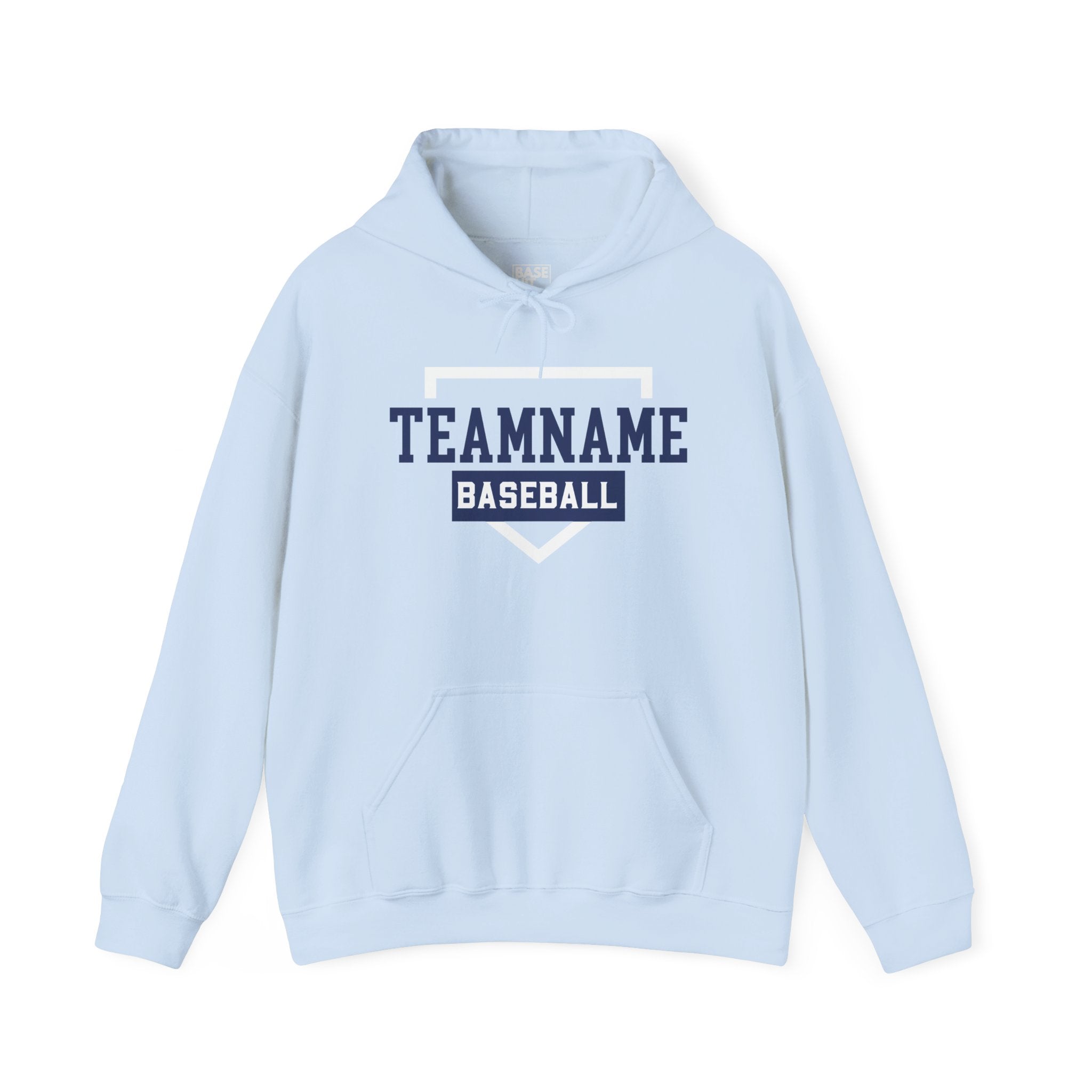 Custom Baseball Team, Name & Number Hoodie