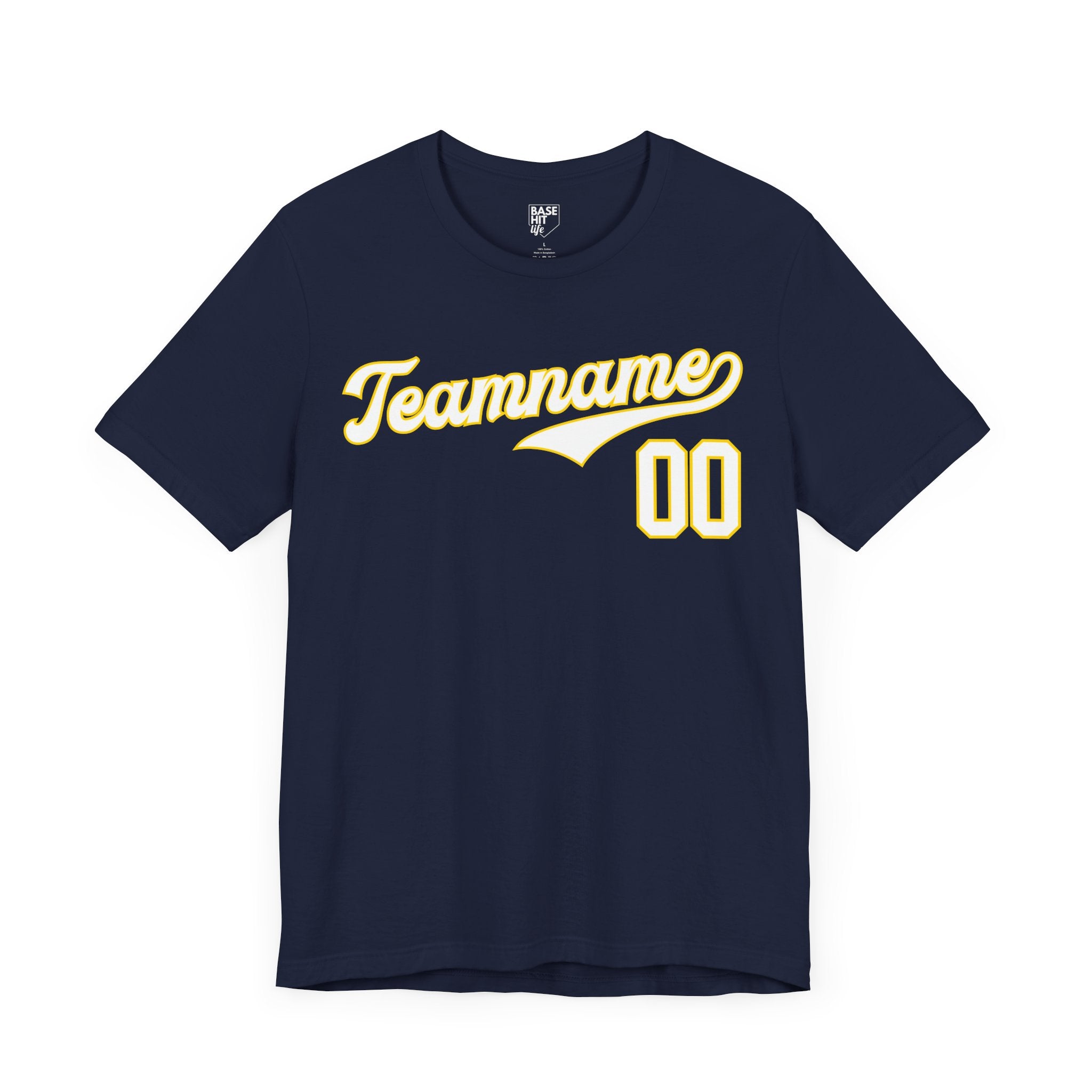 Baseball Custom Team, Name & Number T-Shirt