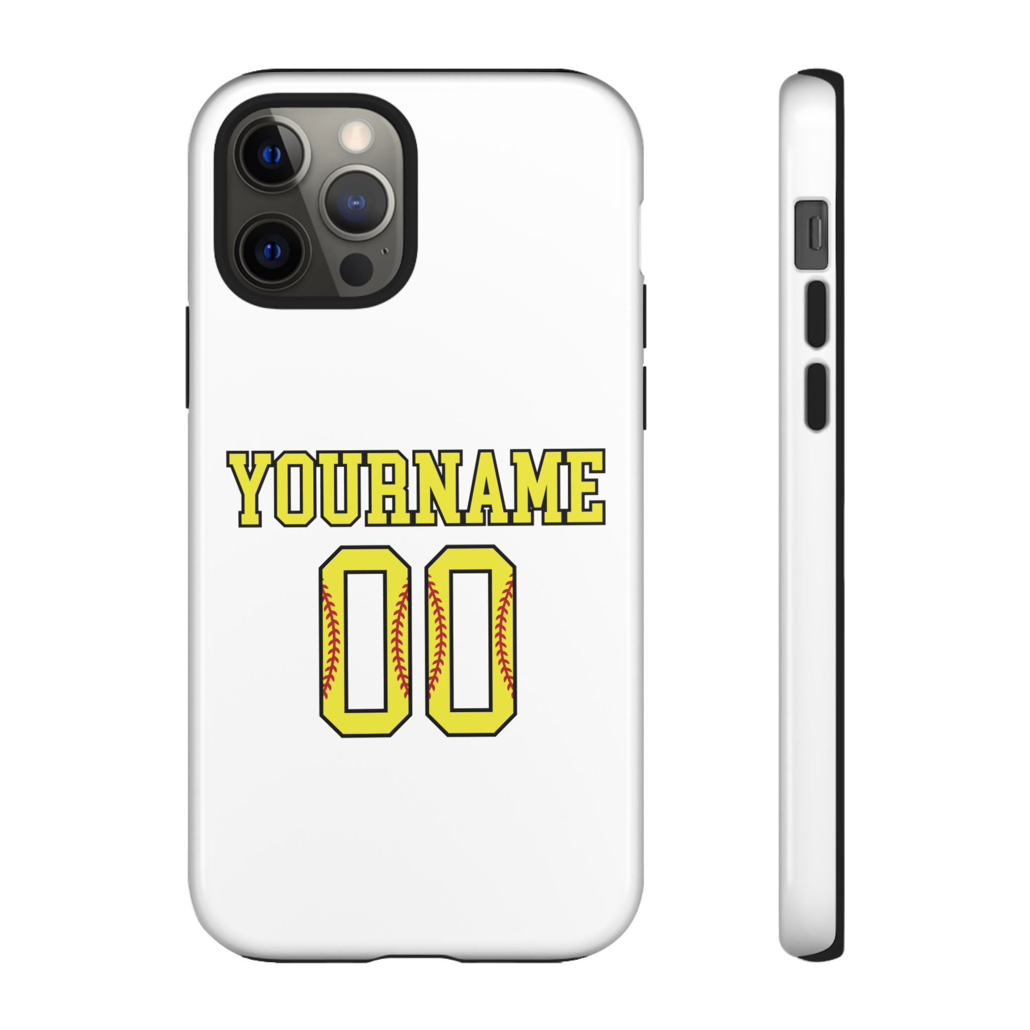 Personalized Softball Phone Case