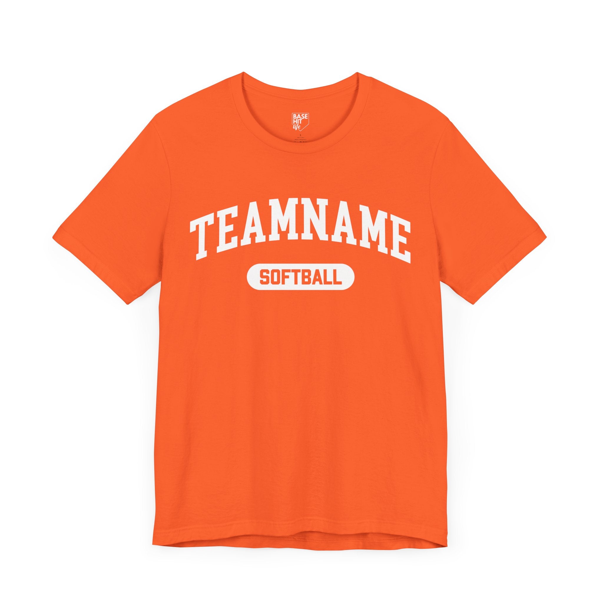 Custom Softball Team, Name & Number T-Shirt