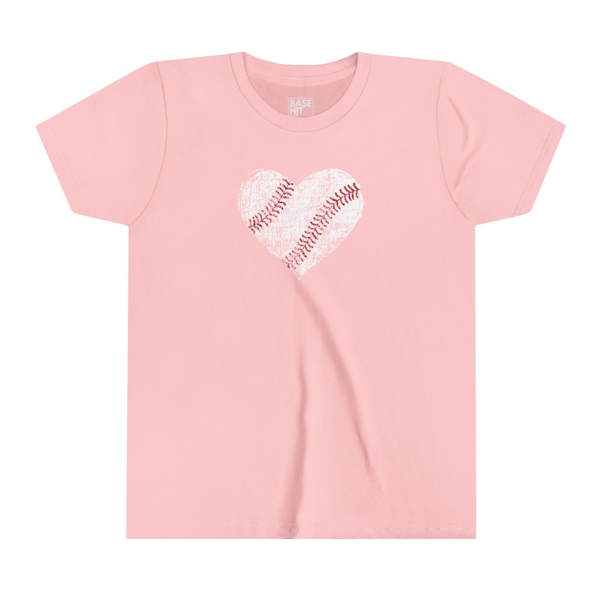 Youth Baseball Heart T-Shirt