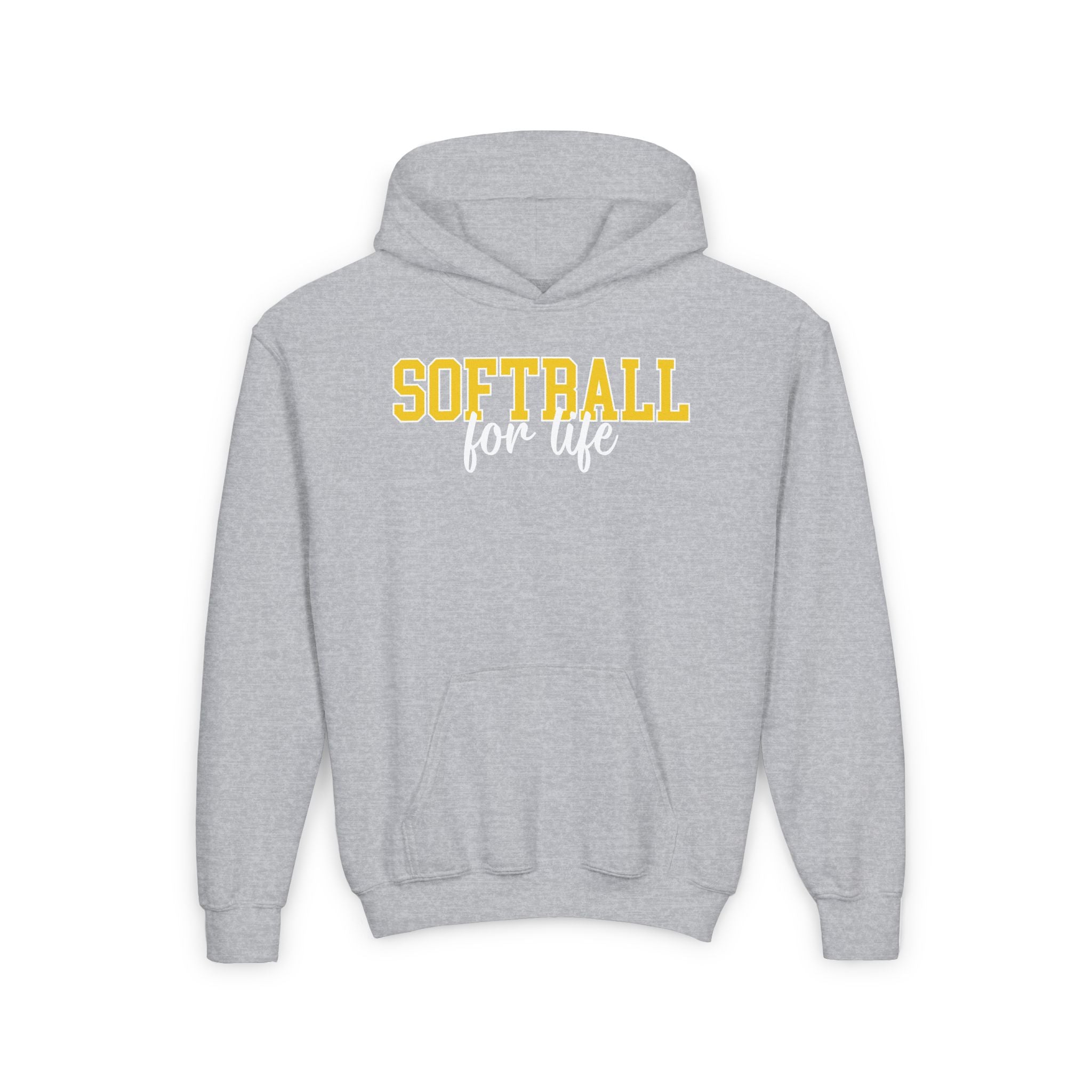Youth Softball For Life Hoodie