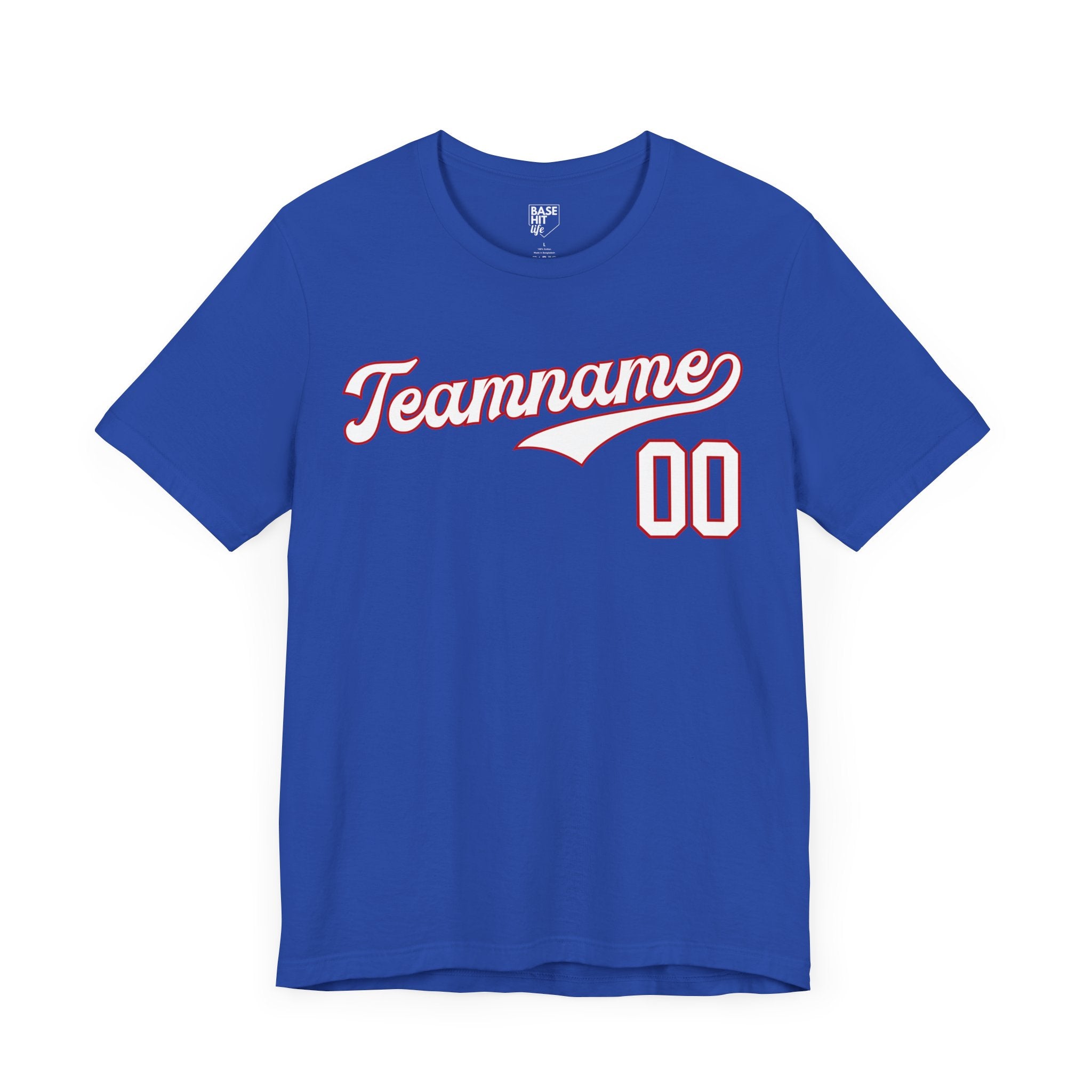Baseball Custom Team, Name & Number T-Shirt