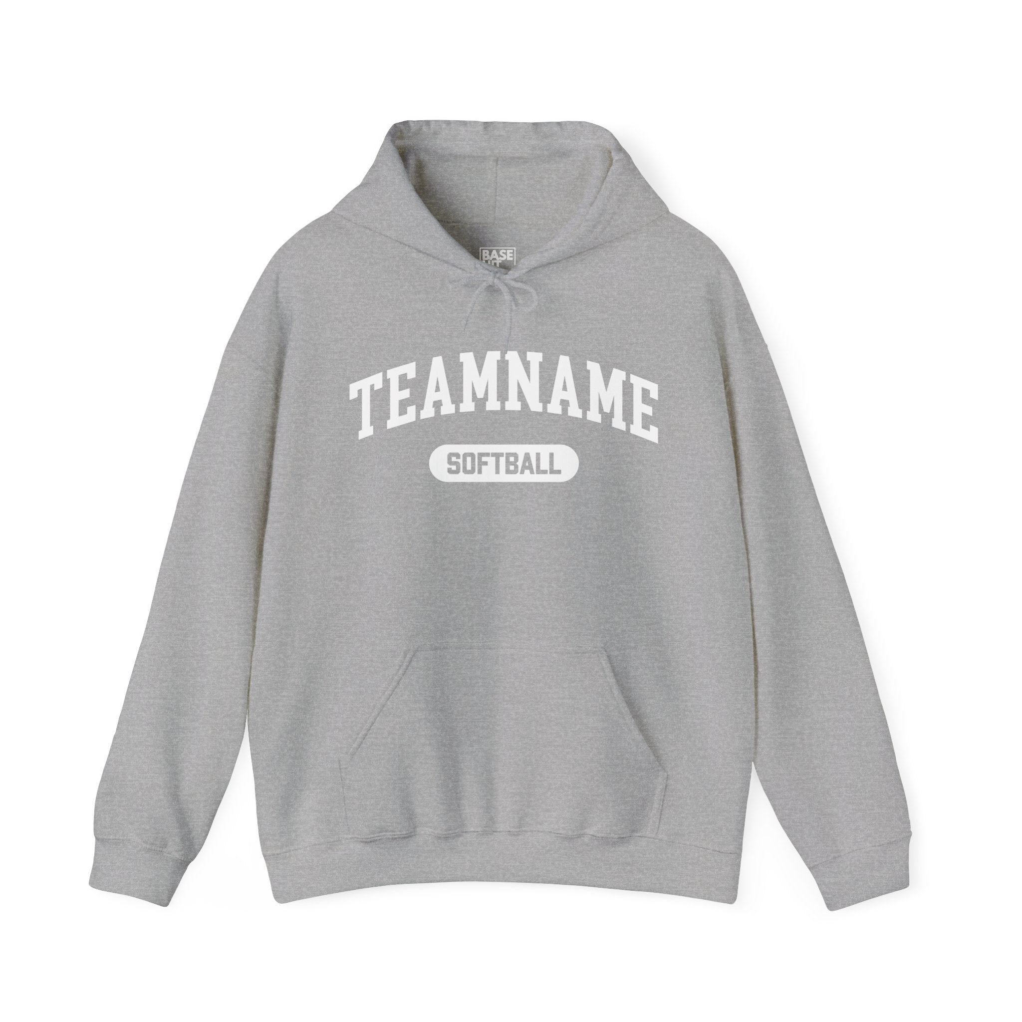 Custom Softball Team, Name & Number Hoodie
