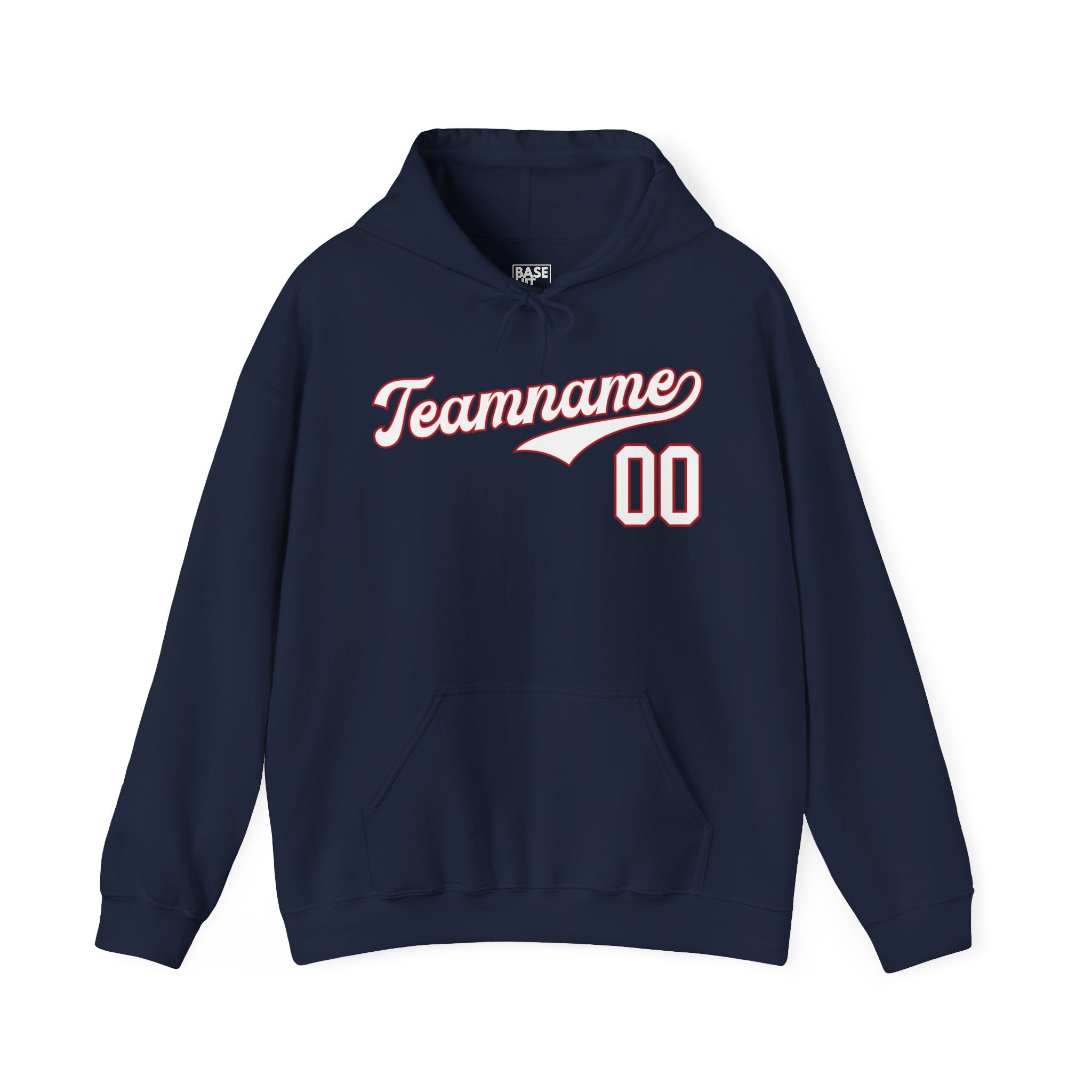 Baseball Custom Team, Name & Number Hoodie