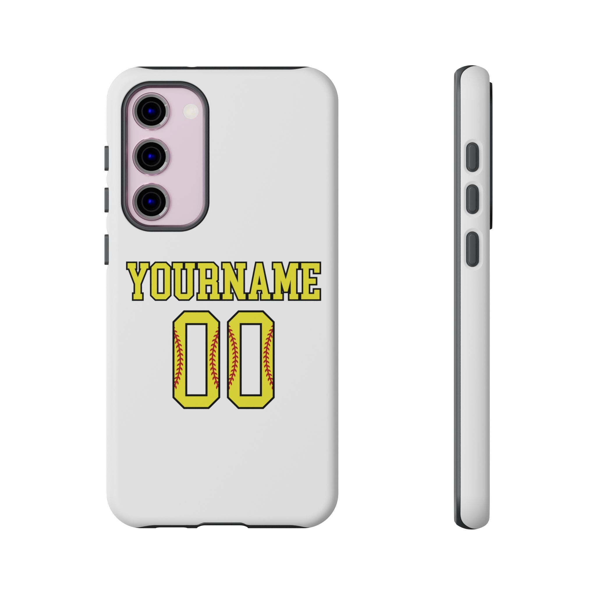 Personalized Softball Phone Case