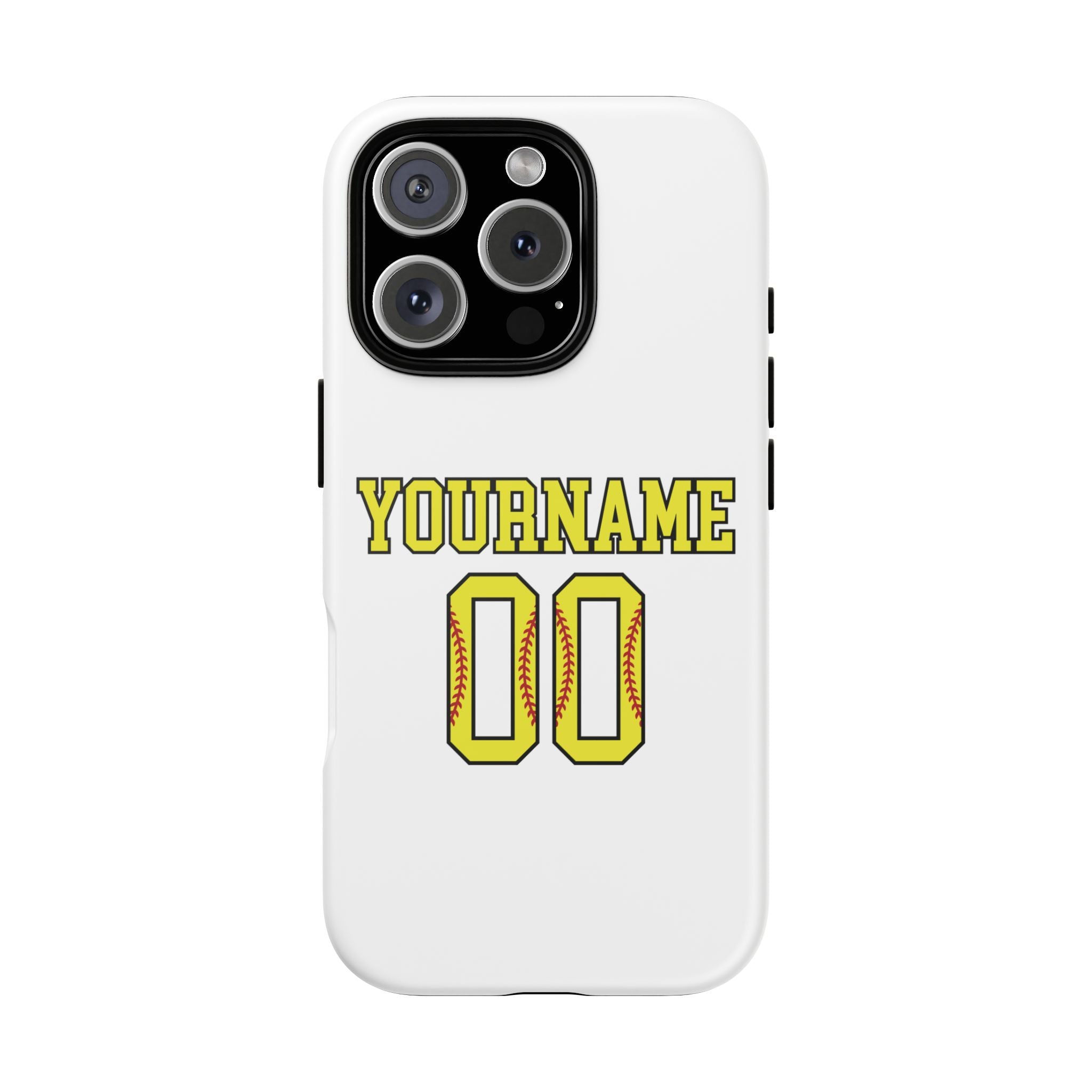Personalized Softball Phone Case