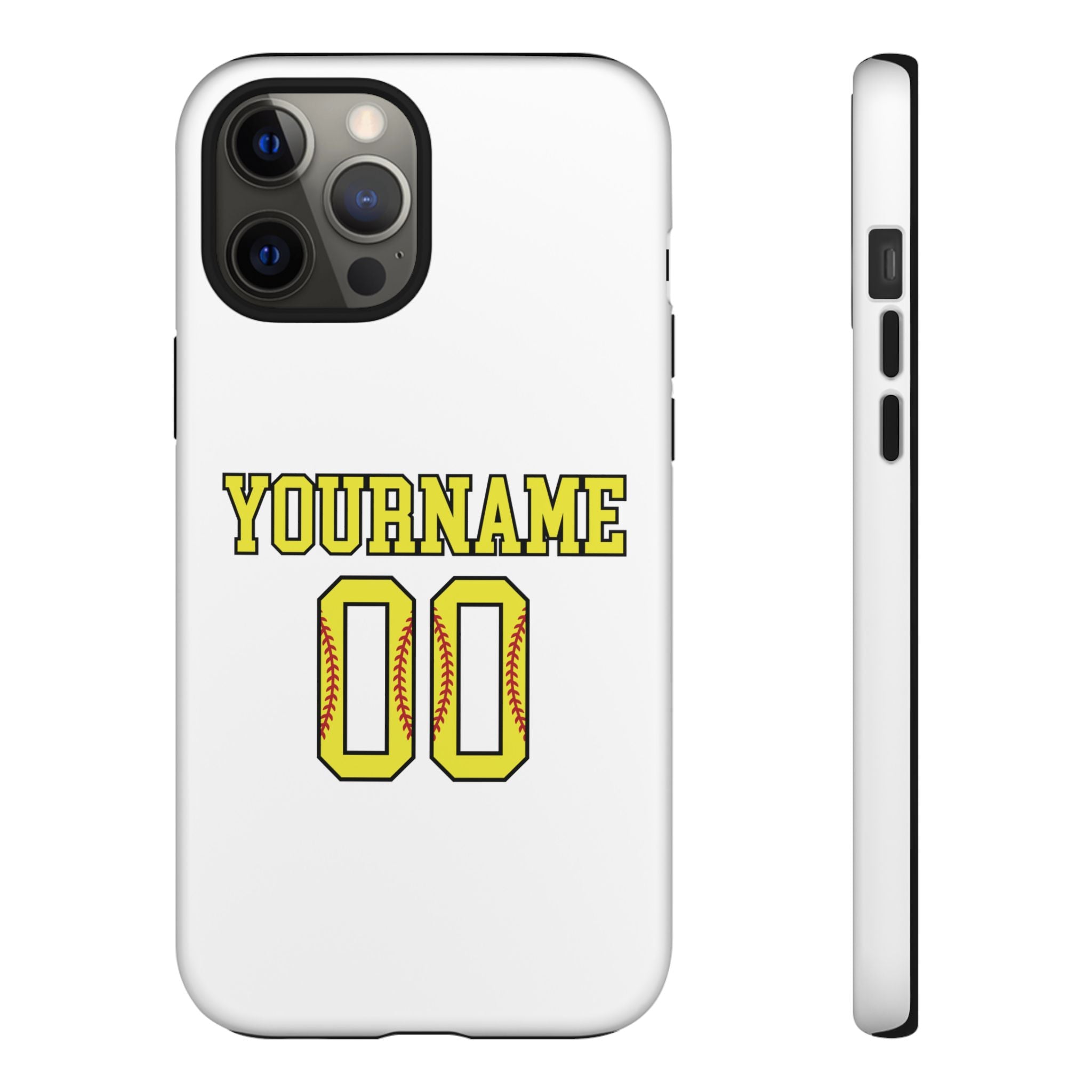 Personalized Softball Phone Case