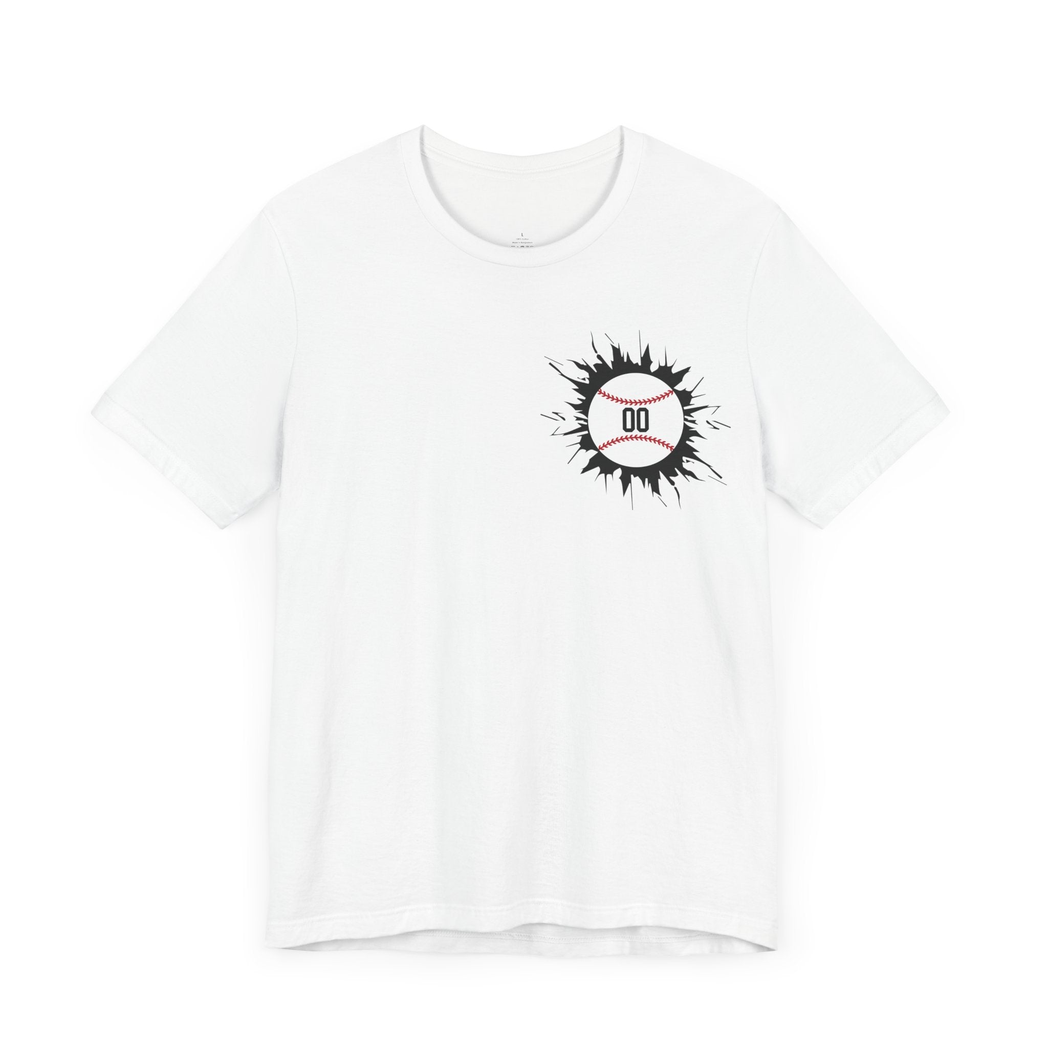 Custom Baseball Player Name & Number T-Shirt