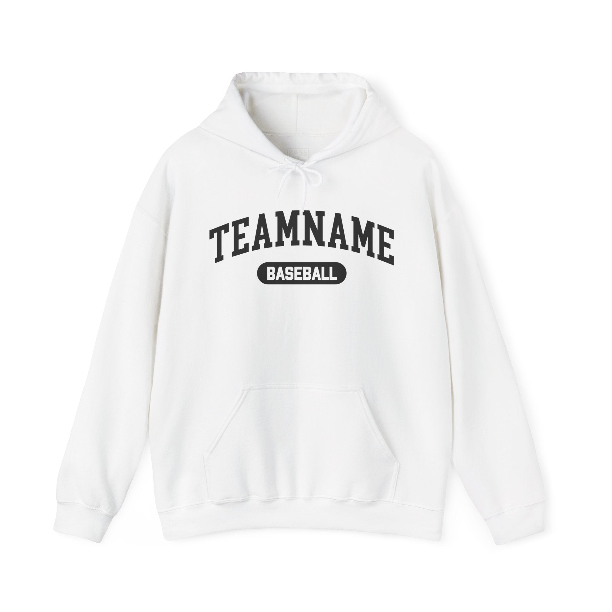 Custom Baseball Team, Name & Number Hoodie