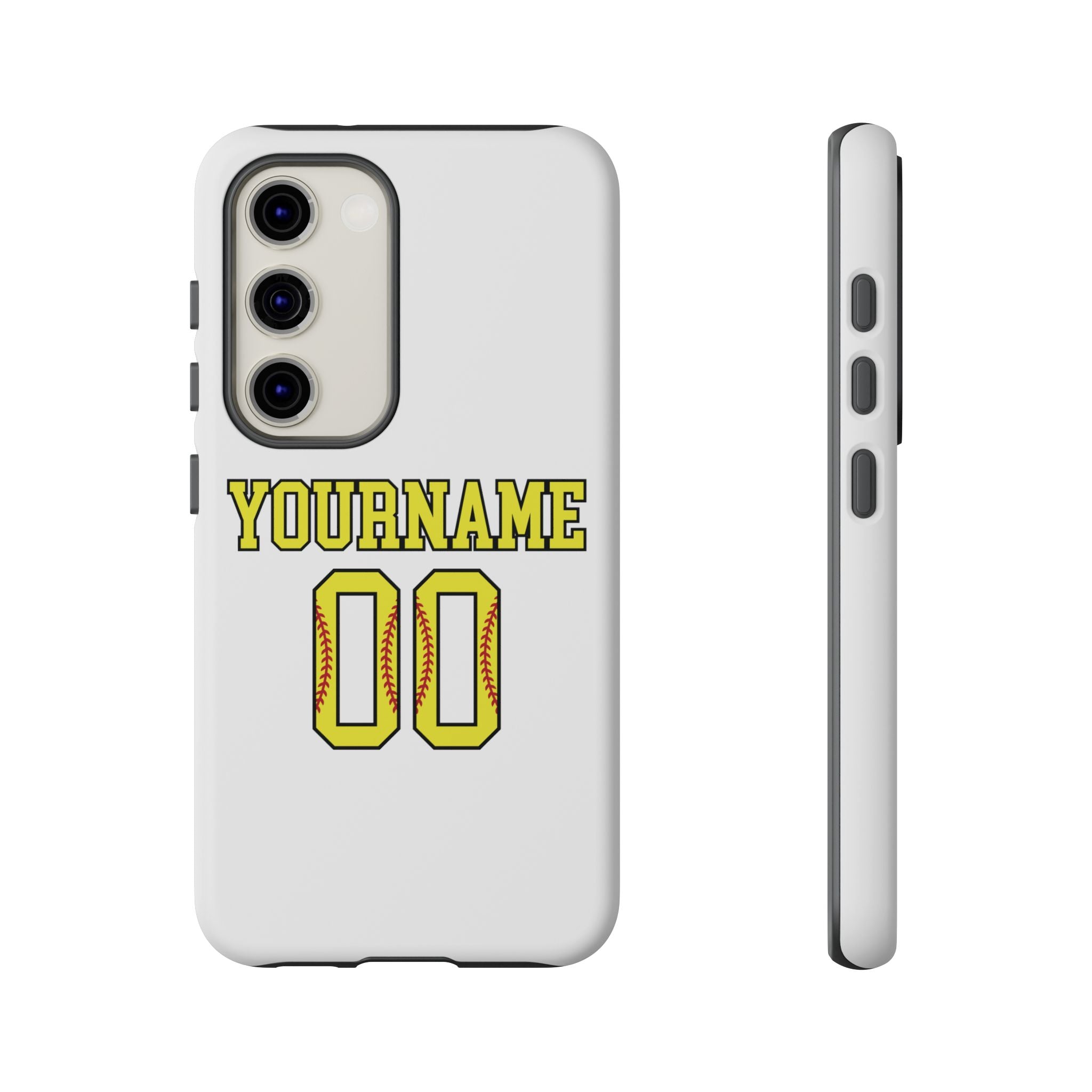 Personalized Softball Phone Case