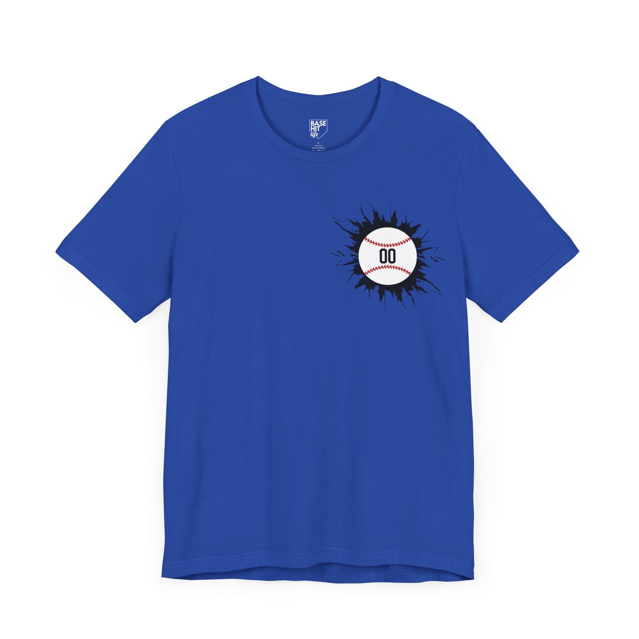 Custom Baseball Player Name & Number T-Shirt