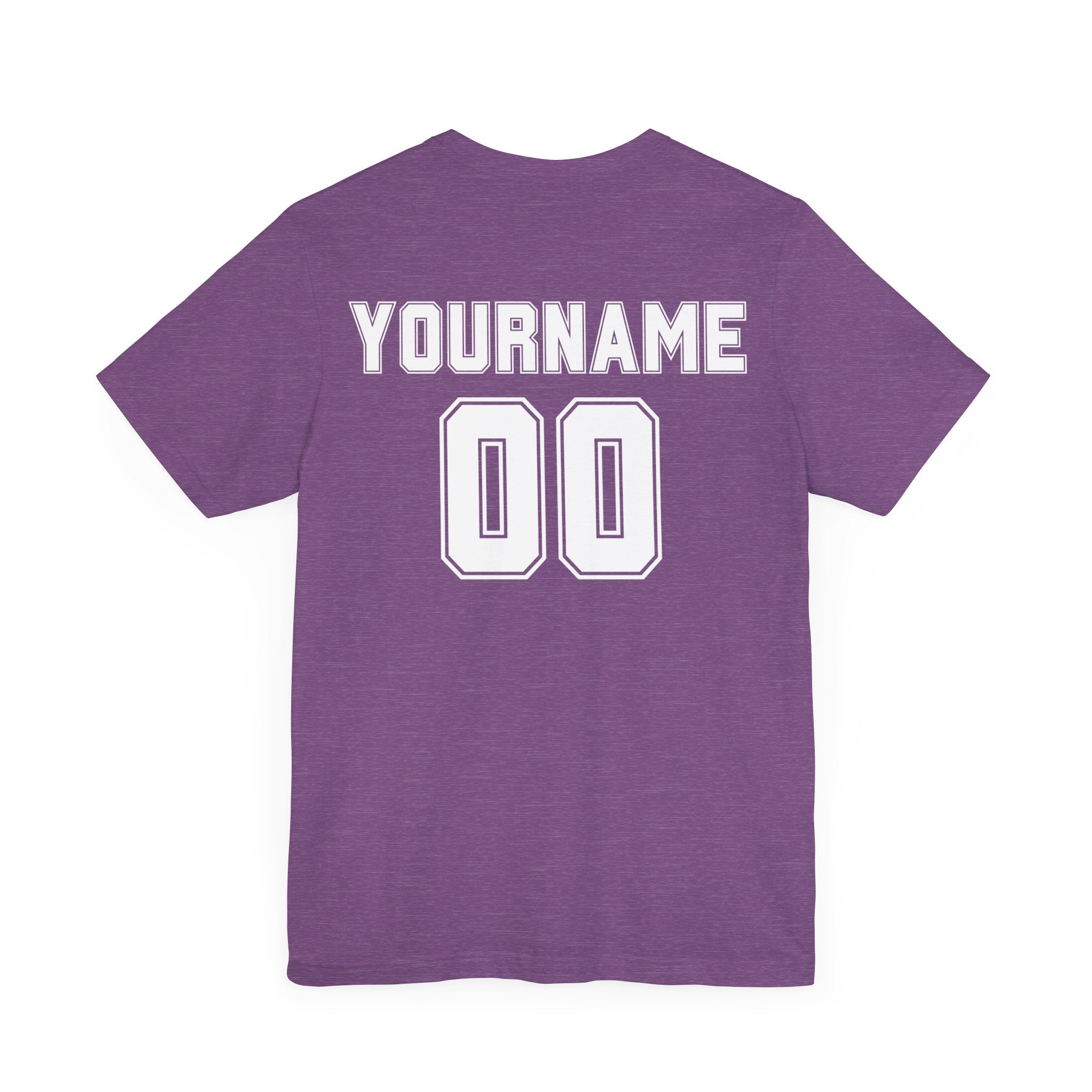 Custom Baseball-Softball Player Name and Number T-Shirt